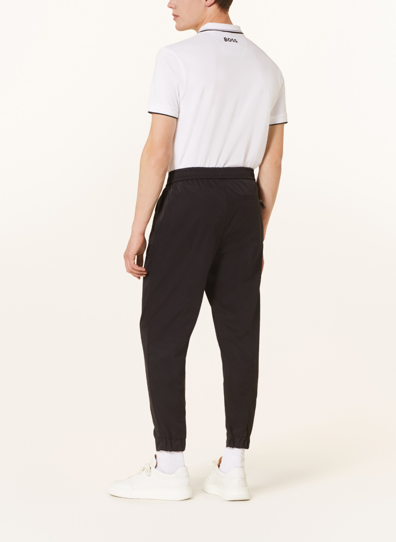 BOSS Pants SHINOBI in jogger style , Color: BLACK (Image 3)