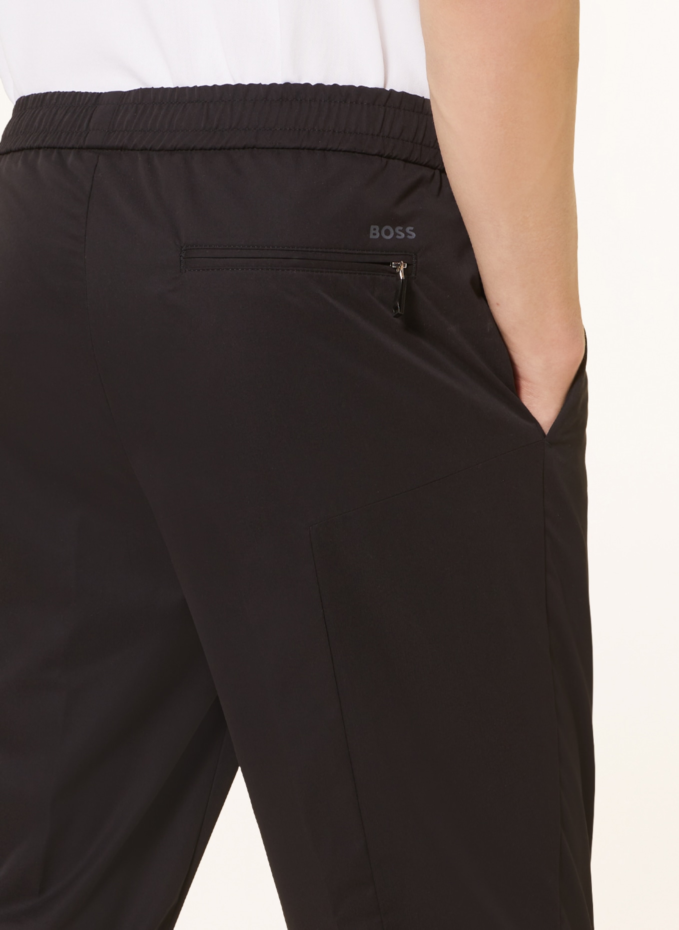 BOSS Pants SHINOBI in jogger style , Color: BLACK (Image 5)