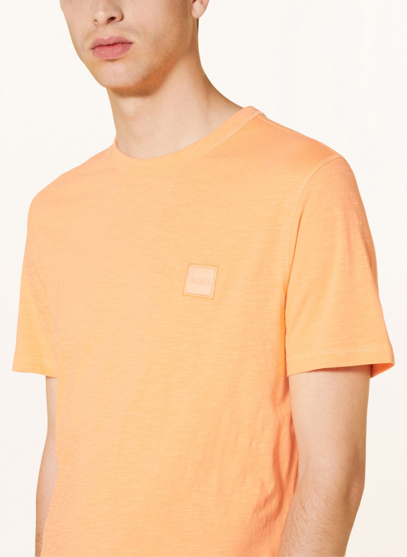 BOSS T-Shirt TEGOOD, Farbe: HELLORANGE (Bild 4)