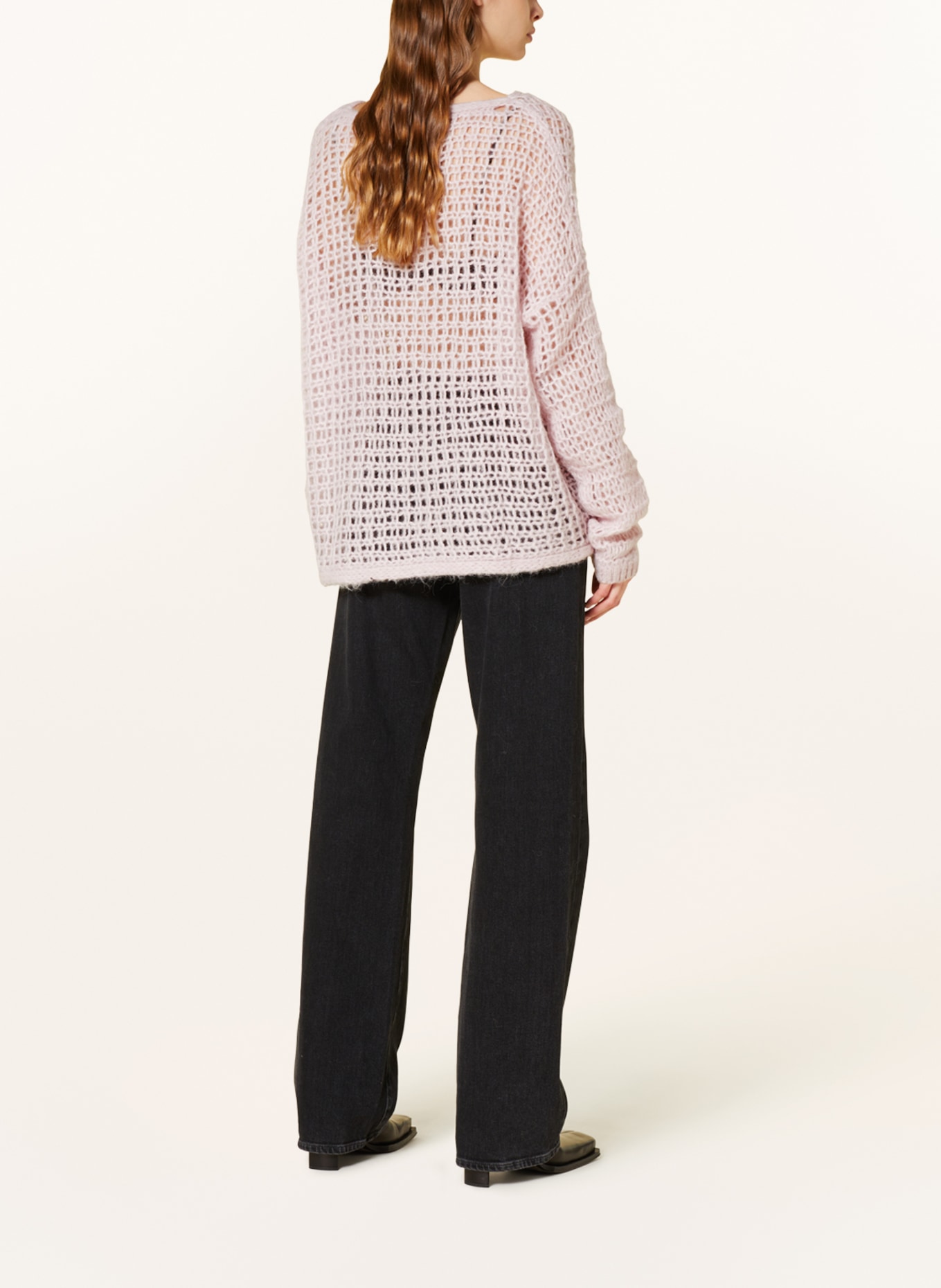 by Aylin Koenig Oversized sweater CHIARA with mohair and alpaca , Color: LIGHT PINK (Image 3)