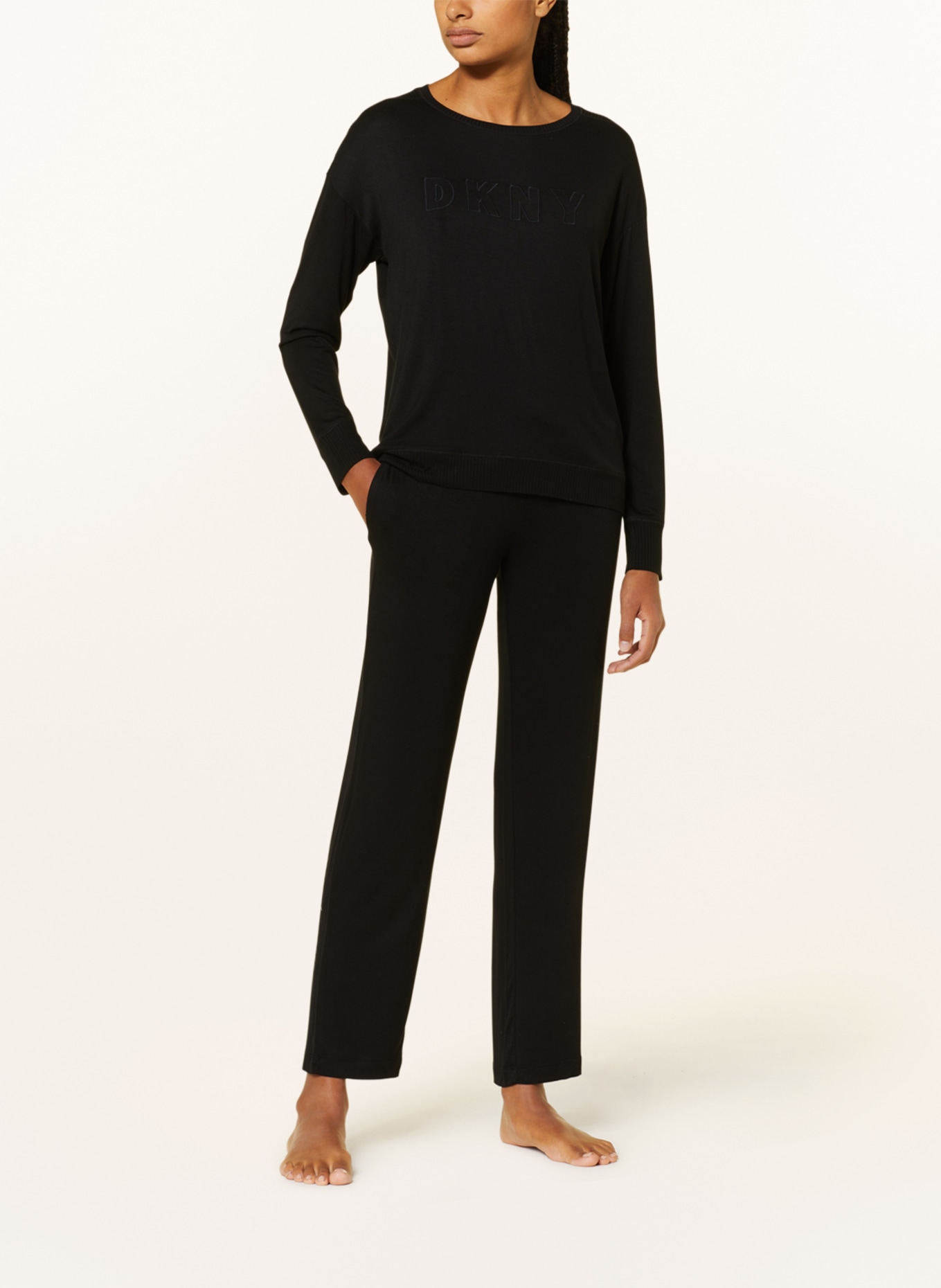 DKNY Pajama pants CORE ESSENTIALS, Color: BLACK (Image 2)