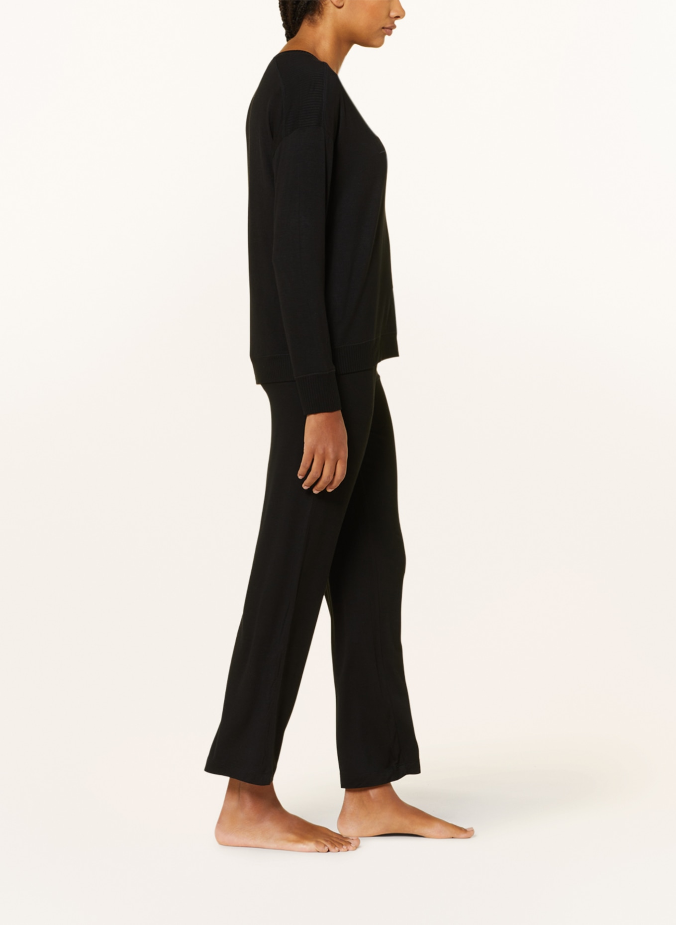 DKNY Pajama pants CORE ESSENTIALS, Color: BLACK (Image 4)