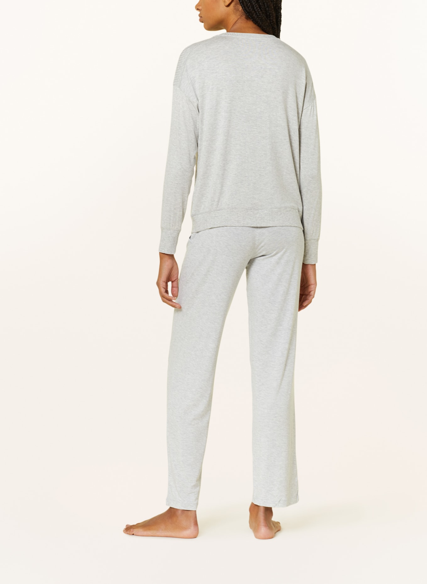 DKNY Pajama pants CORE ESSENTIALS, Color: LIGHT GRAY (Image 3)