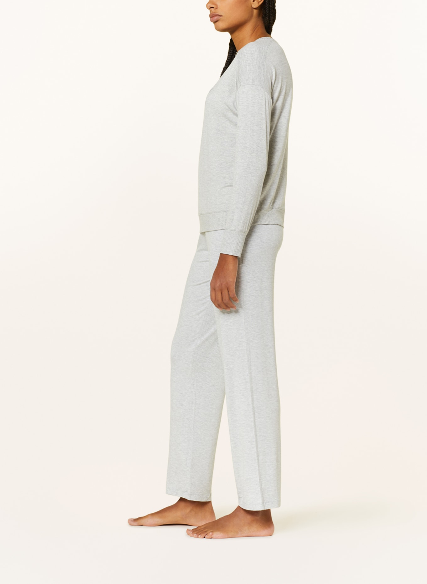 DKNY Pajama pants CORE ESSENTIALS, Color: LIGHT GRAY (Image 4)