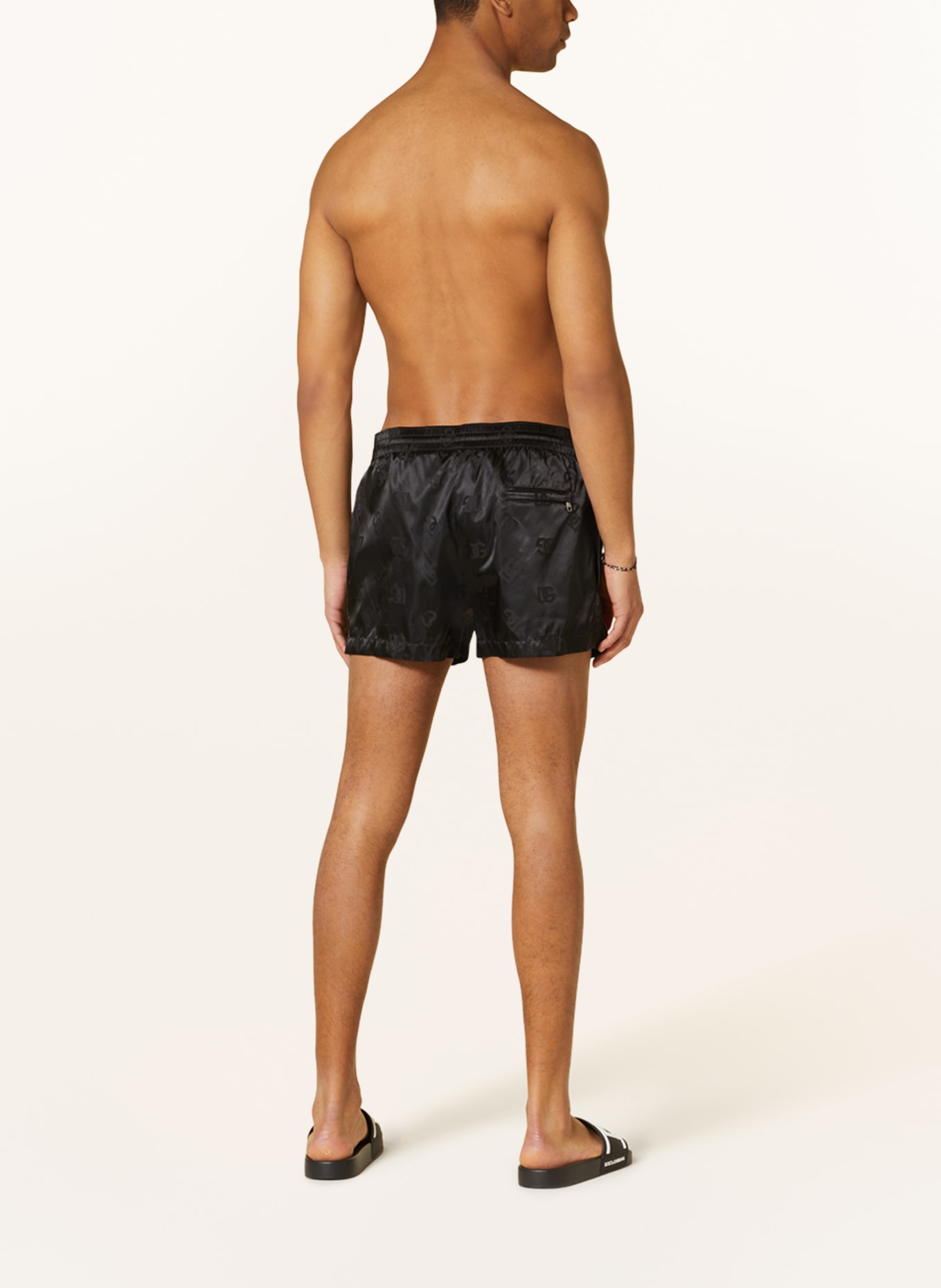 DOLCE & GABBANA Swim shorts, Color: BLACK (Image 3)