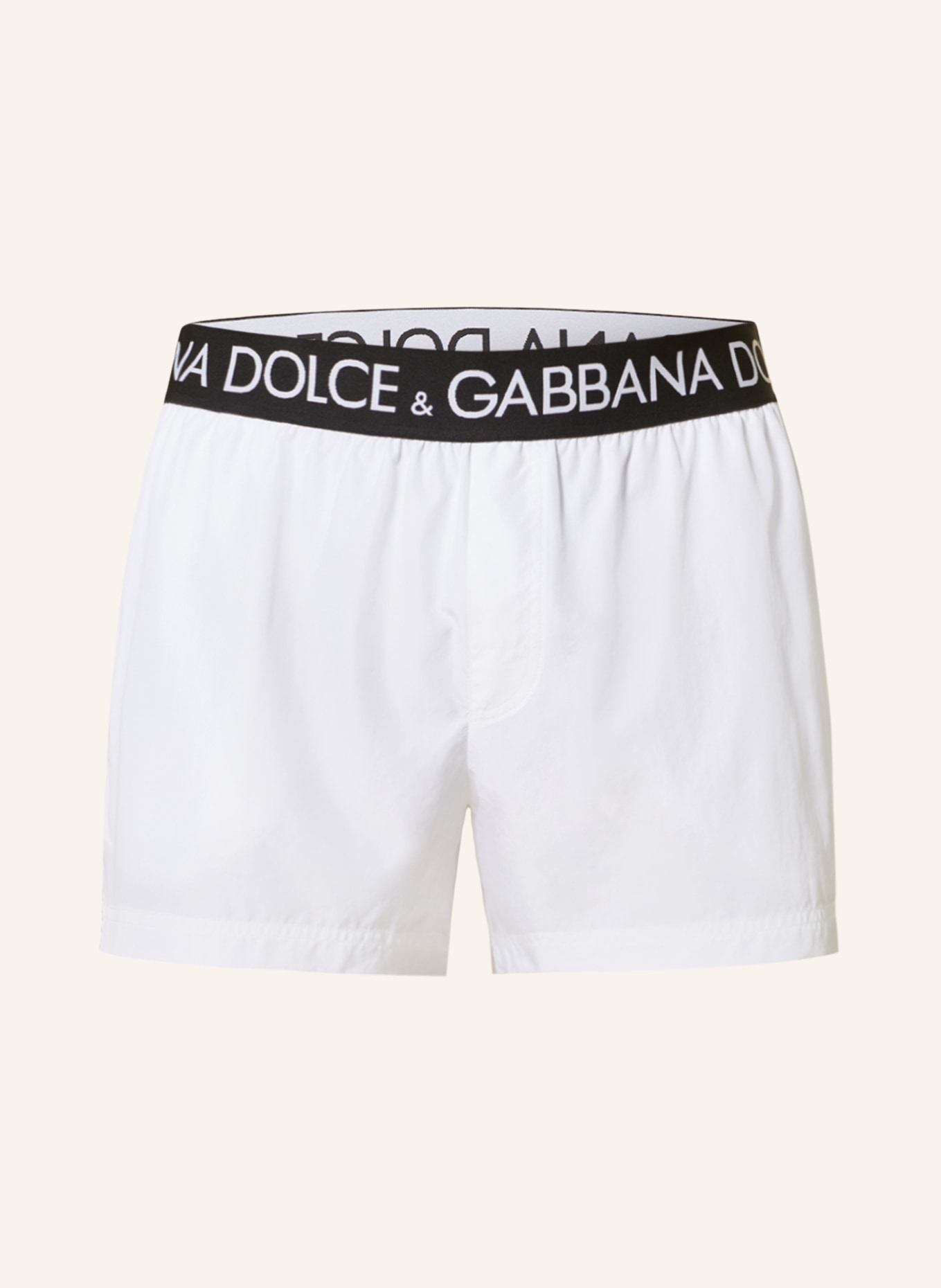 DOLCE & GABBANA Swim shorts , Color: WHITE (Image 1)