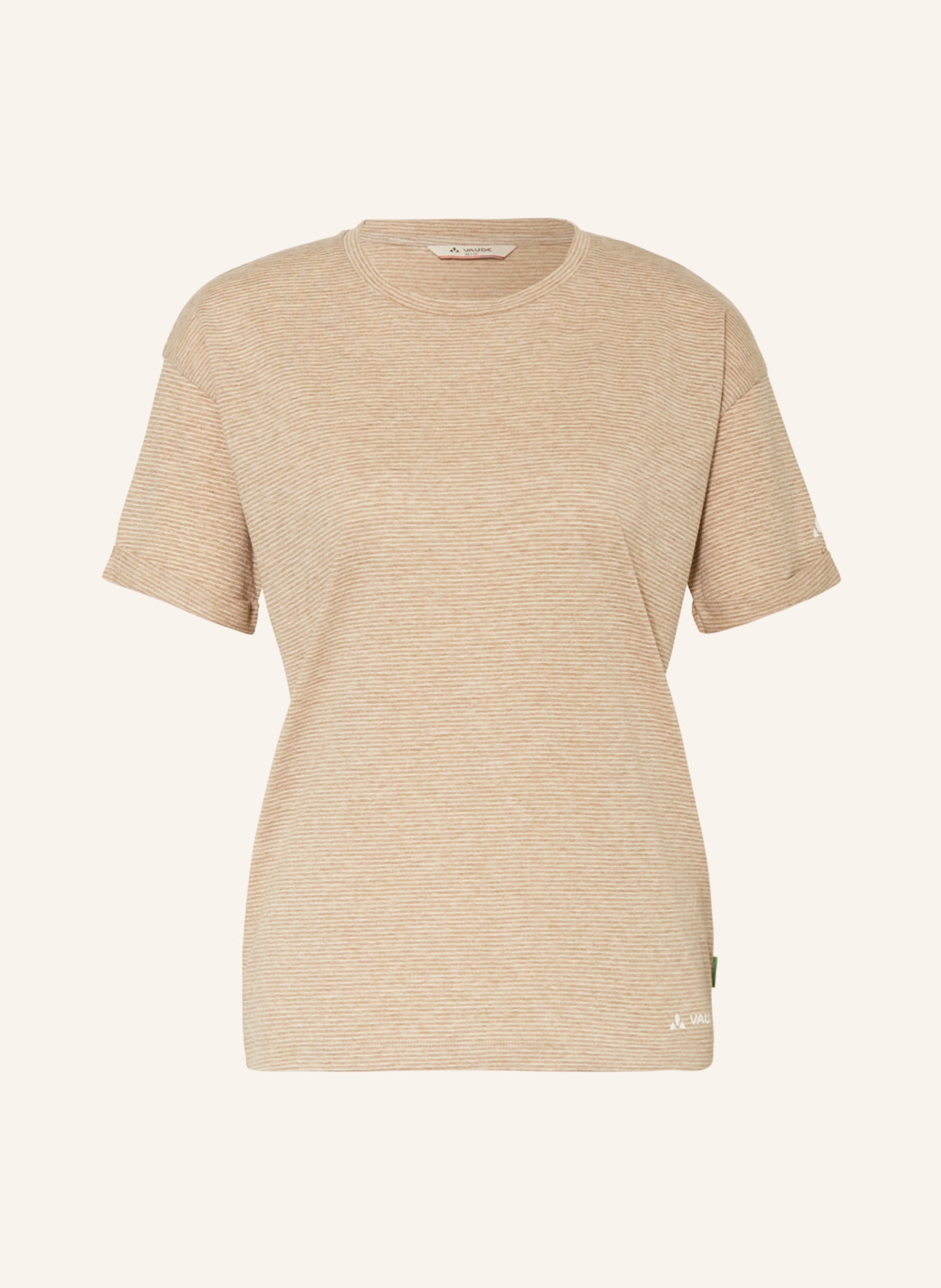 VAUDE T-shirt MINEO, Color: BEIGE (Image 1)