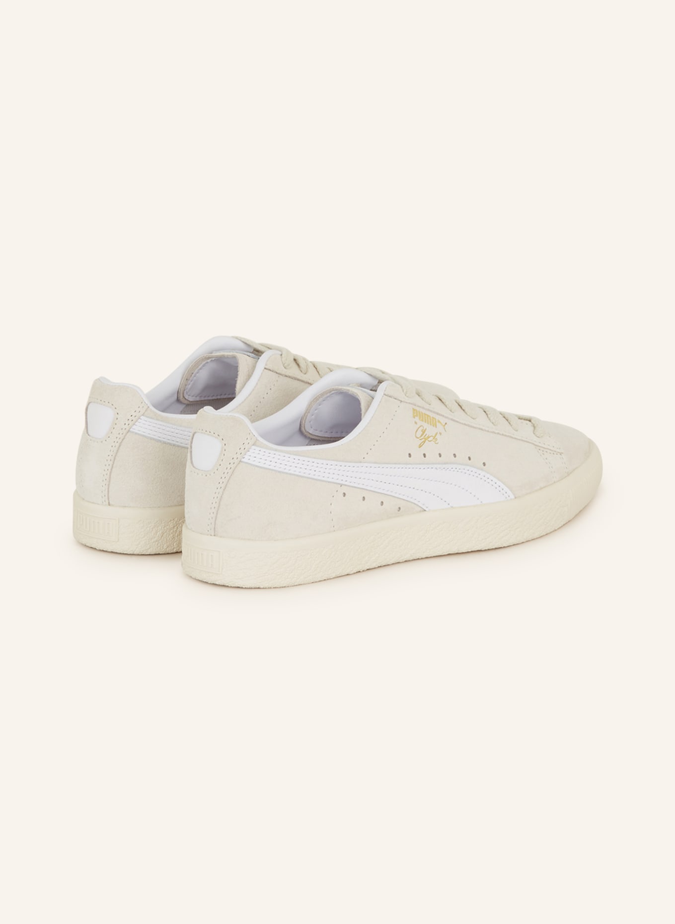 PUMA Sneakers CLYDE PRM, Color: CREAM/ WHITE (Image 2)