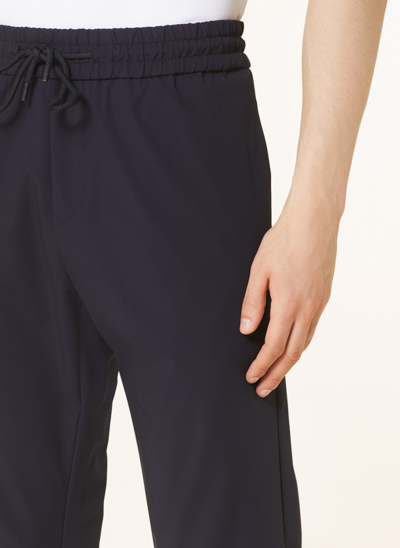 Dondup Trousers YURI in jogger style, Color: DARK BLUE (Image 5)