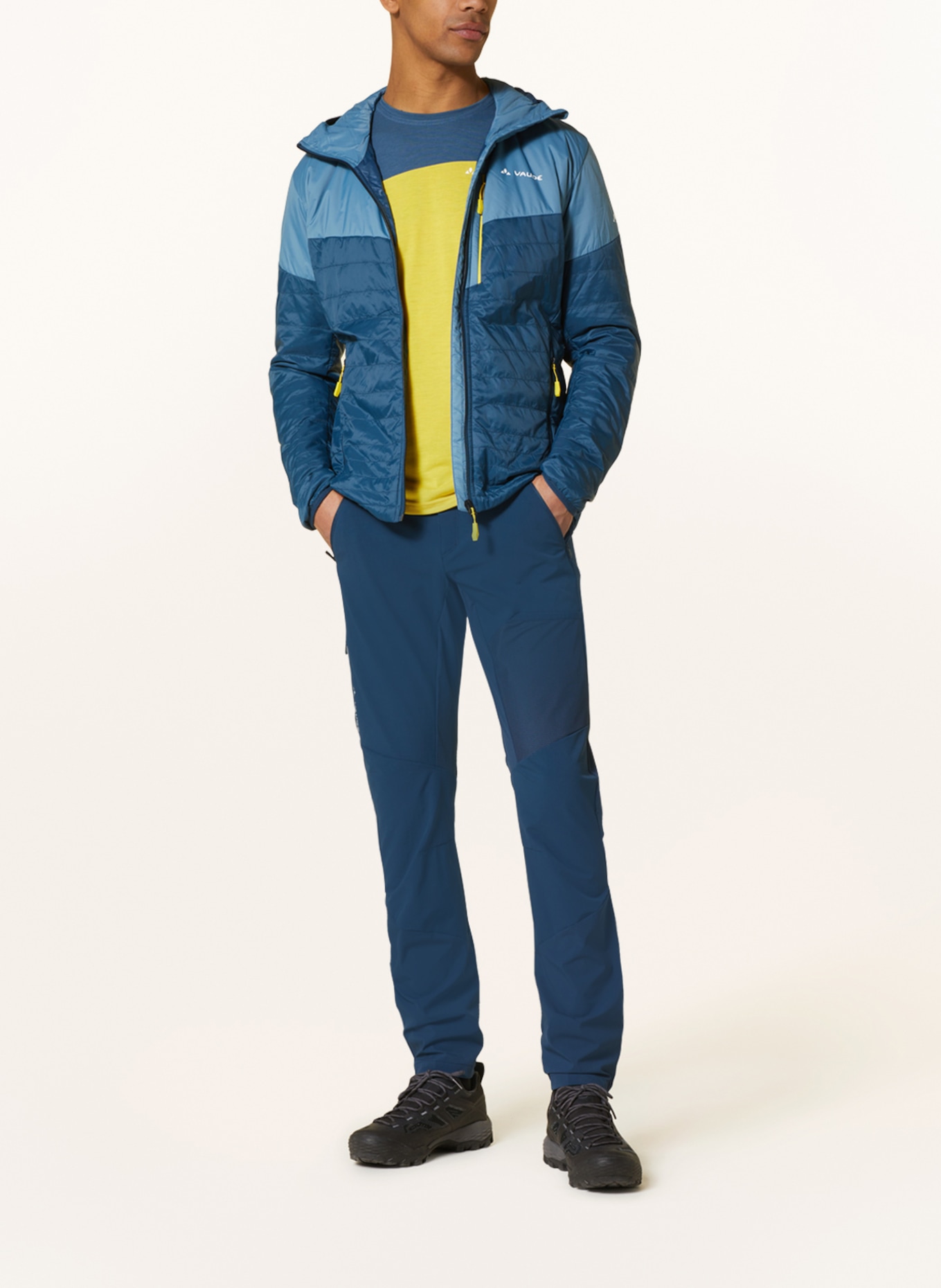 VAUDE Outdoor jacket FRENEY, Color: DARK BLUE/ BLUE (Image 2)