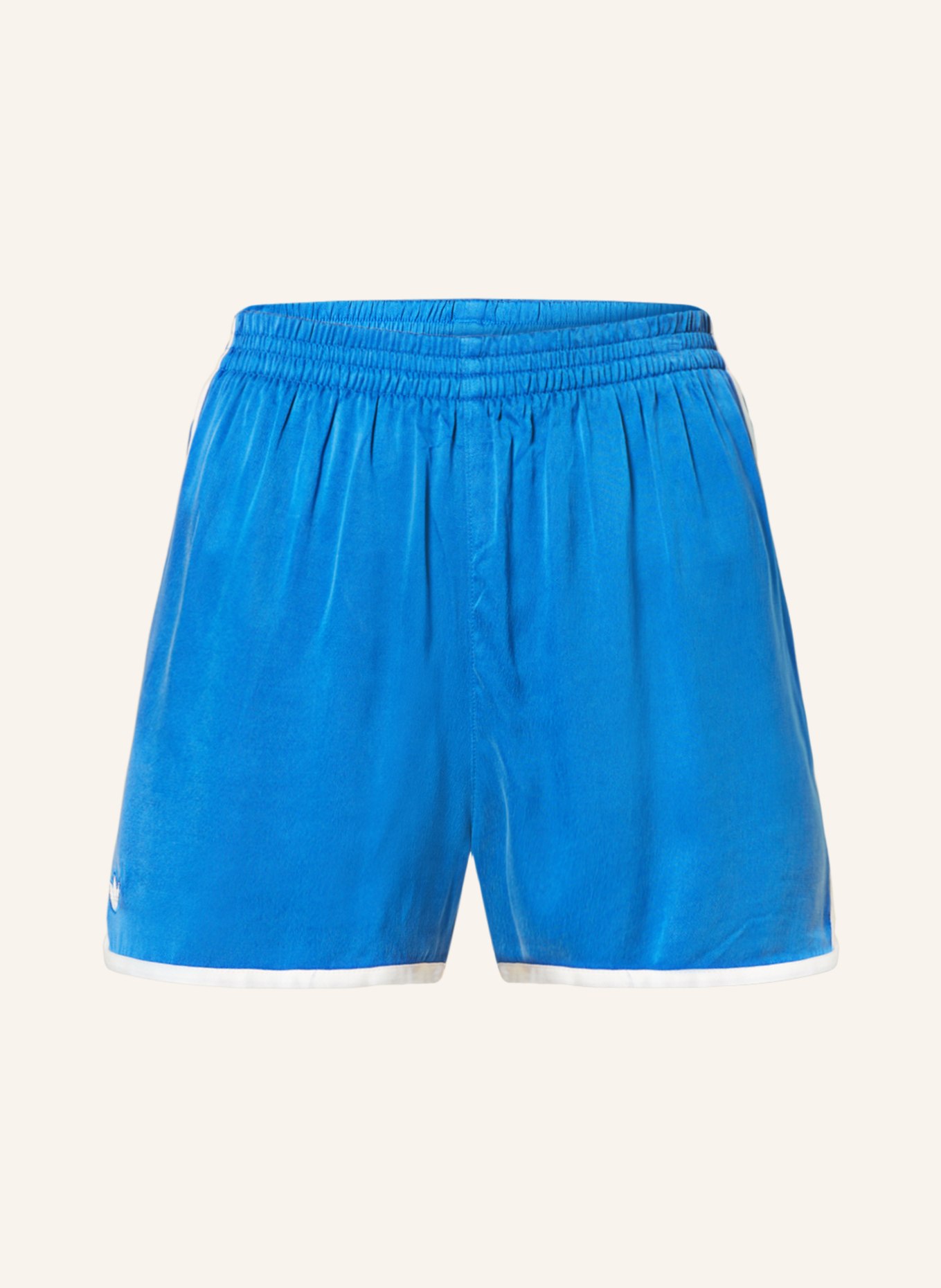 adidas Blue Version Shorts, Color: BLUE/ WHITE (Image 1)