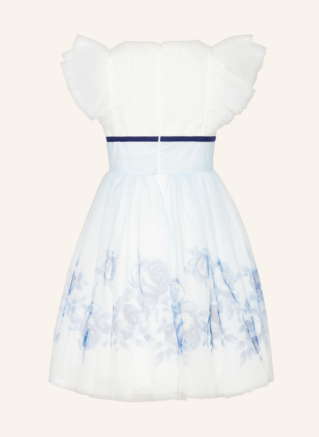 MONNALISA Kleid, Farbe: WEISS/ BLAU (Bild 2)