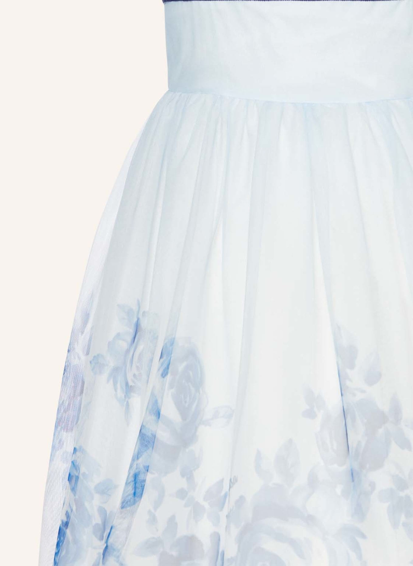 MONNALISA Kleid, Farbe: WEISS/ BLAU (Bild 3)