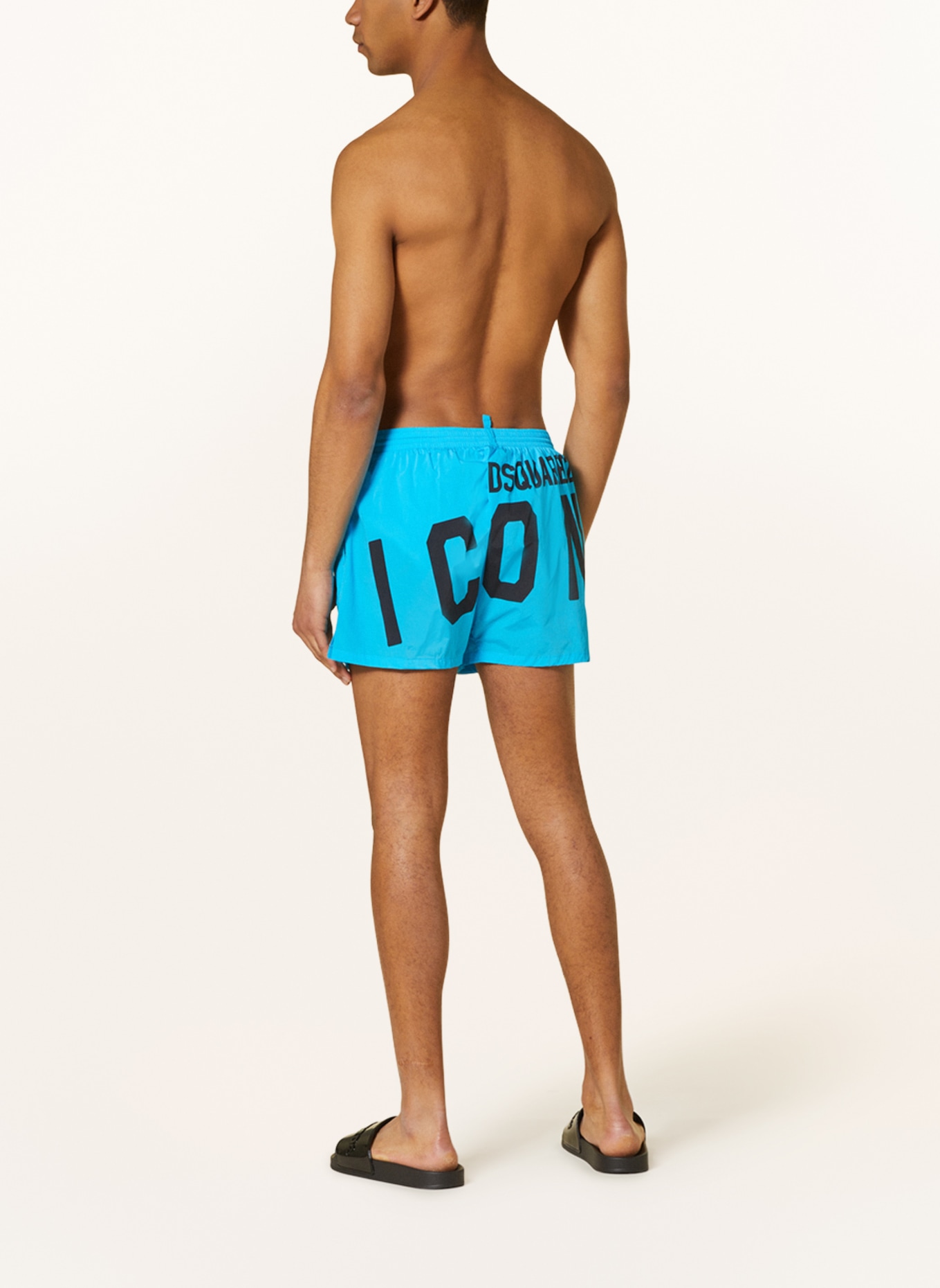 DSQUARED2 Swim shorts ICON , Color: BLUE/ BLACK (Image 3)
