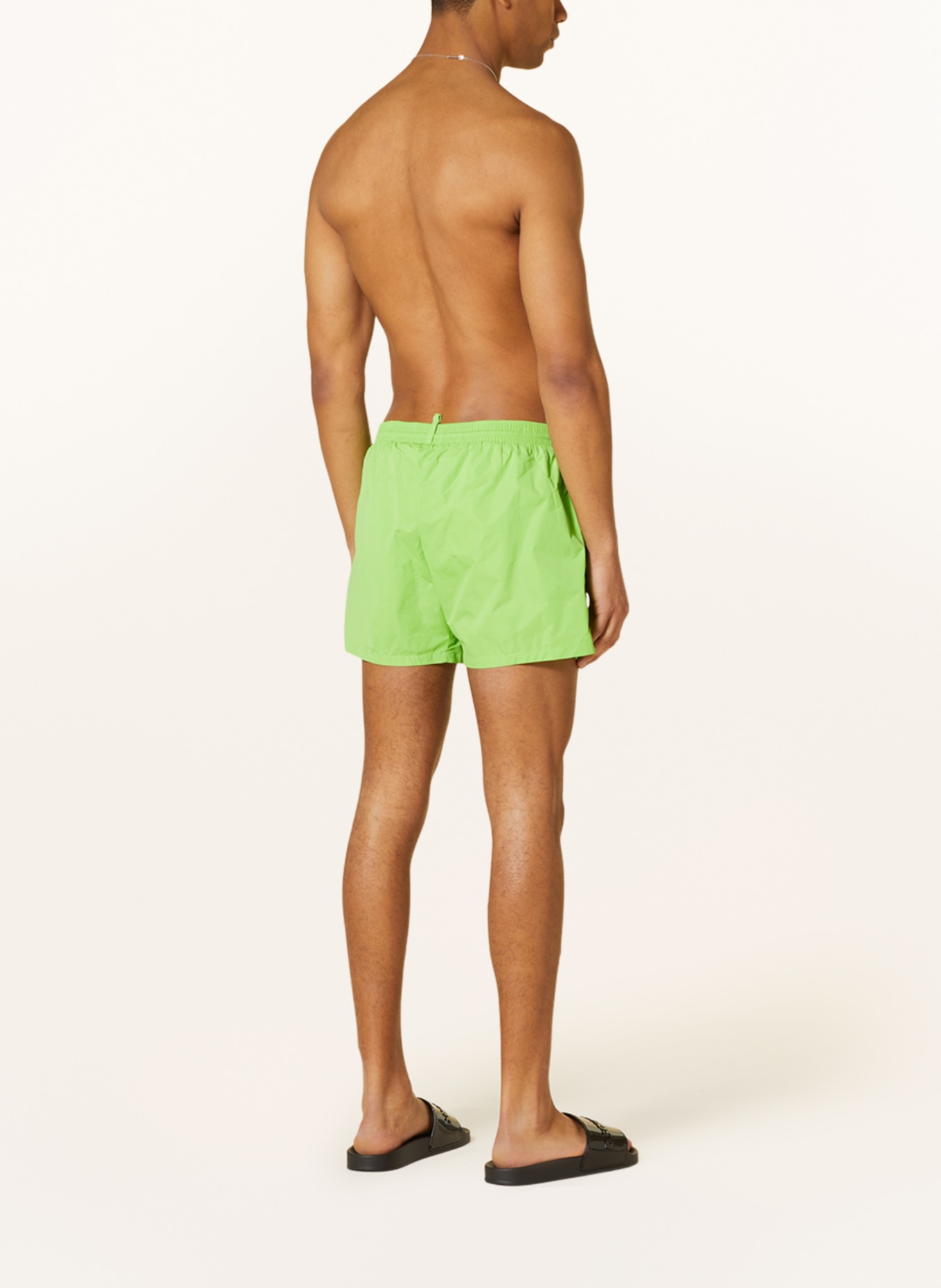 DSQUARED2 Swim shorts , Color: LIGHT GREEN/ ORANGE (Image 3)