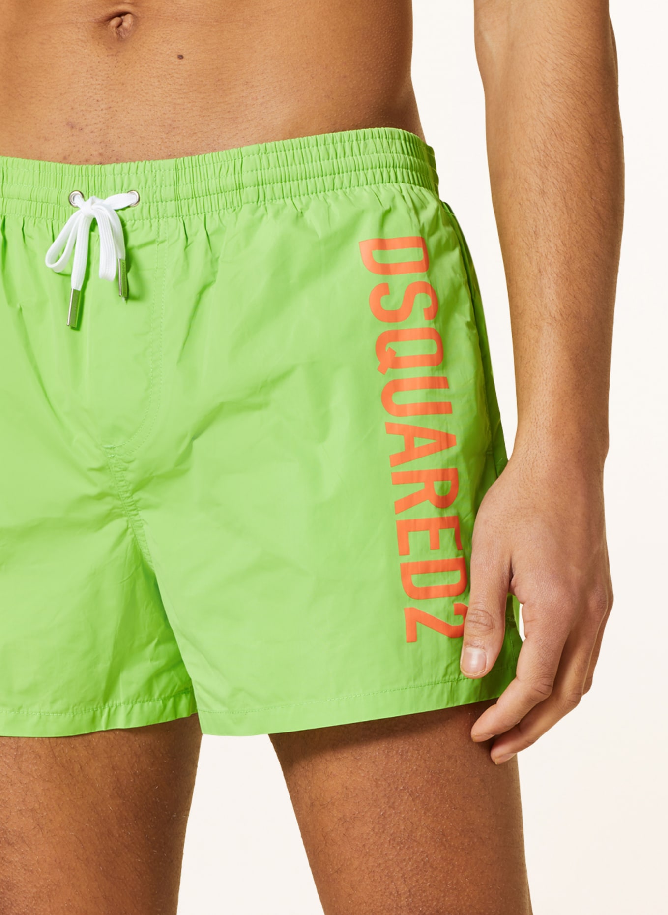 DSQUARED2 Swim shorts , Color: LIGHT GREEN/ ORANGE (Image 4)