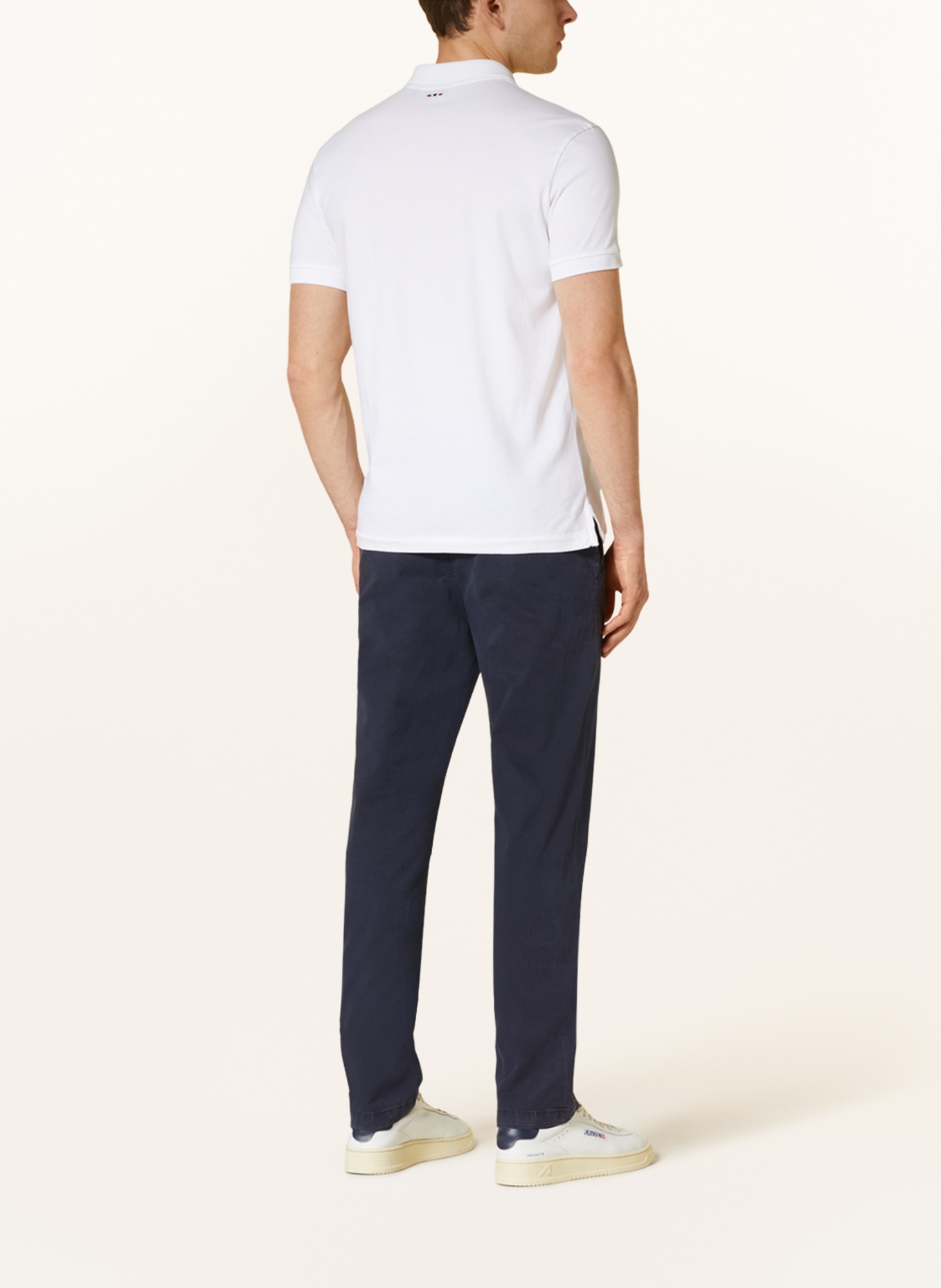 NAPAPIJRI Jersey polo shirt ELBAS, Color: WHITE (Image 3)