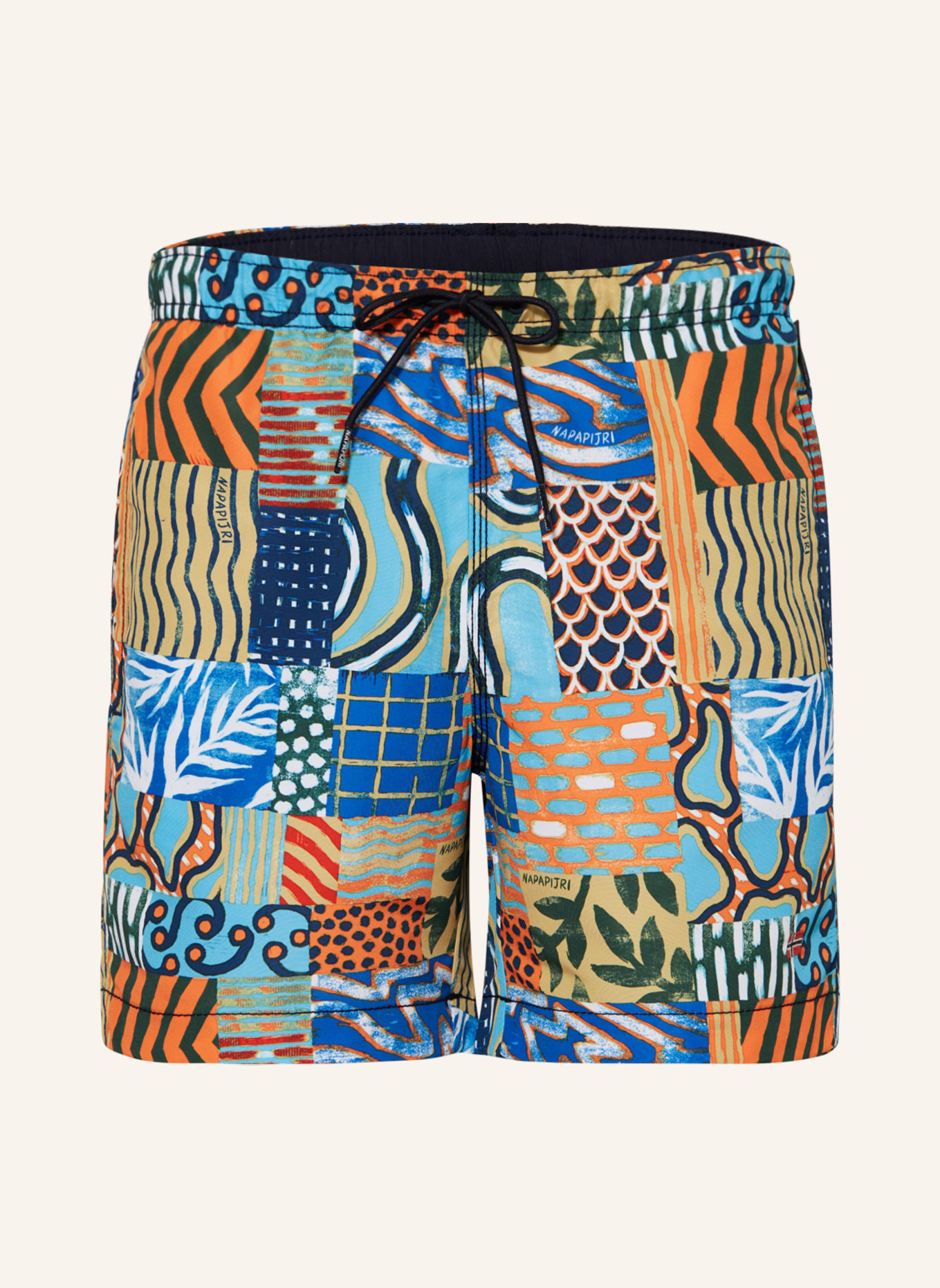 NAPAPIJRI Swim shorts VAIL, Color: BLUE/ TURQUOISE/ ORANGE(Image null)