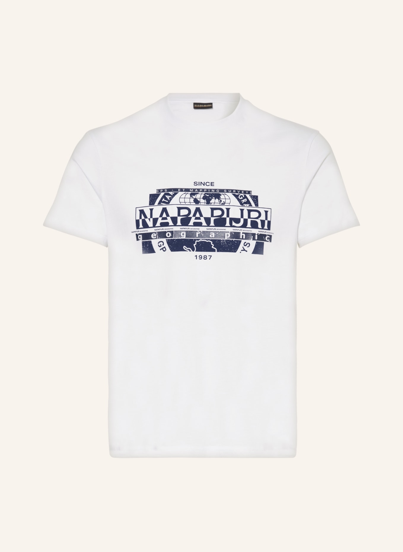 NAPAPIJRI T-shirt MANTA, Color: WHITE (Image 1)