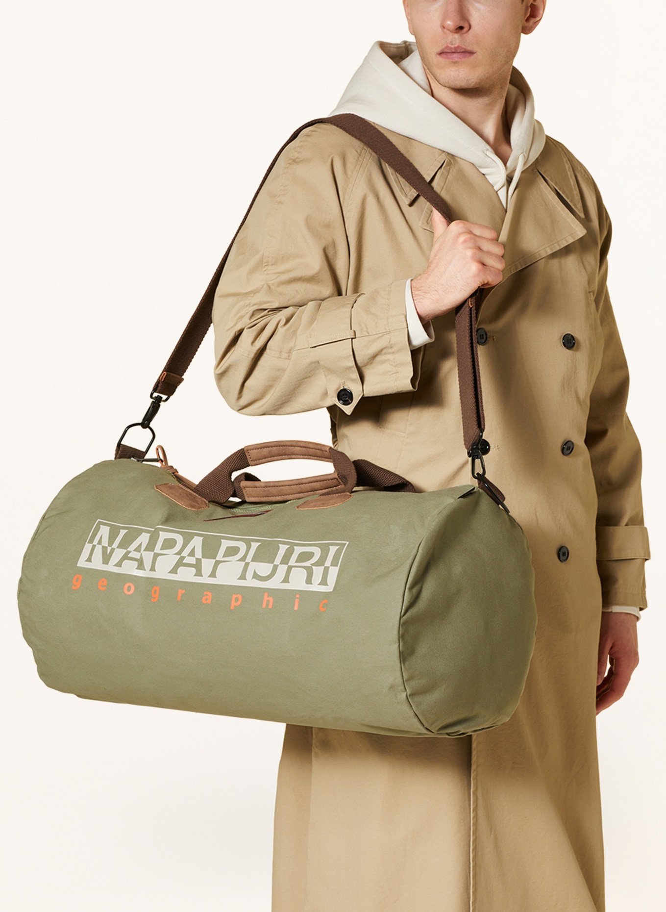 NAPAPIJRI Reisetasche BERING 3, Farbe: OLIV (Bild 4)