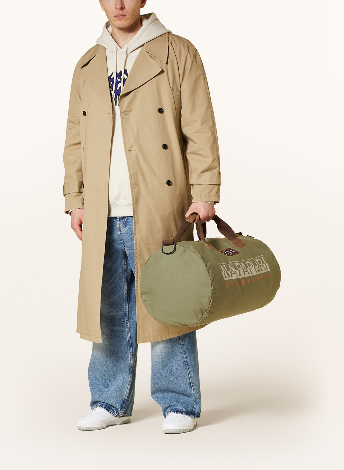 NAPAPIJRI Travel bag BERING 3, Color: OLIVE (Image 5)