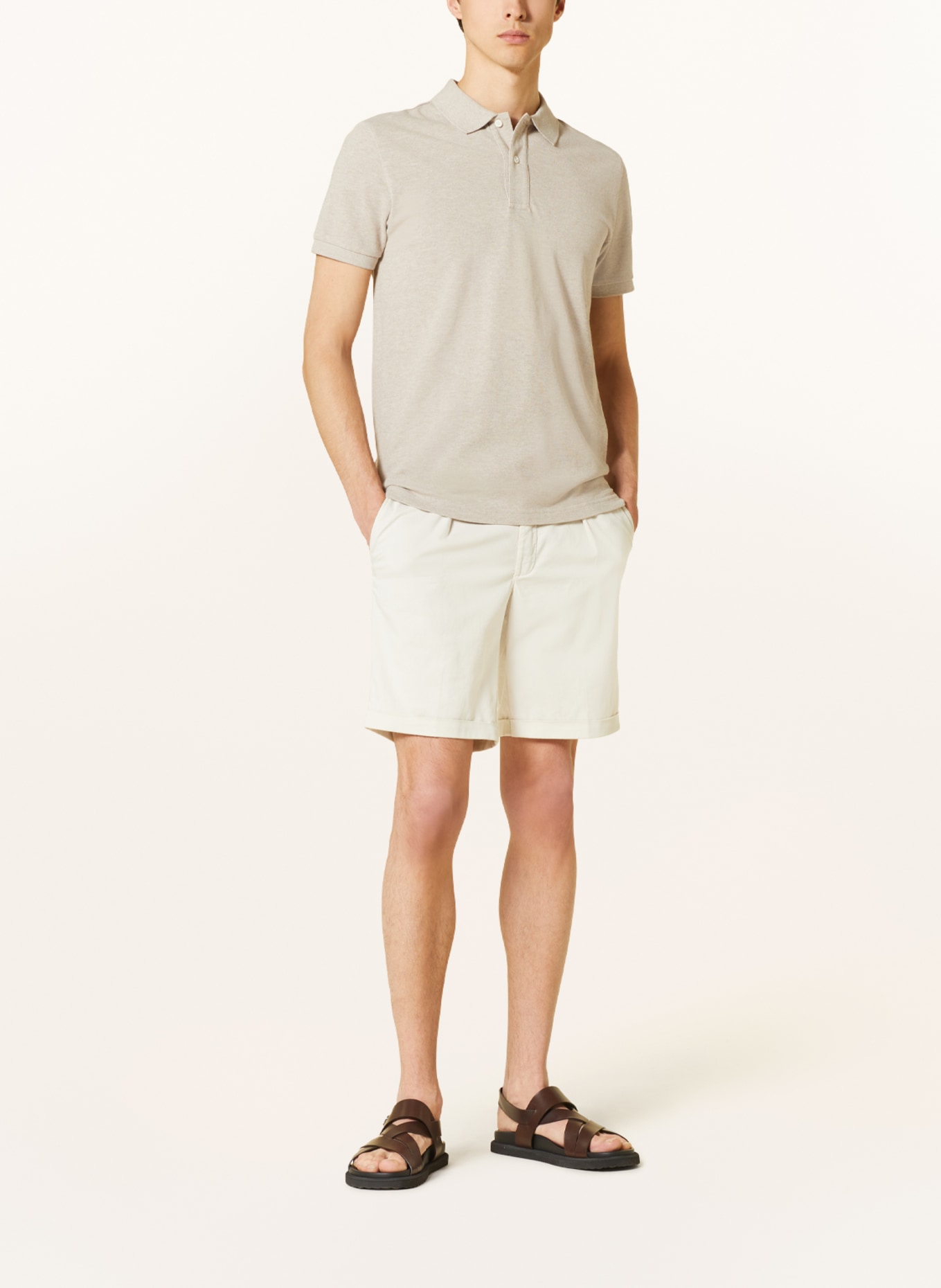 PROFUOMO Shorts, Farbe: CREME (Bild 2)