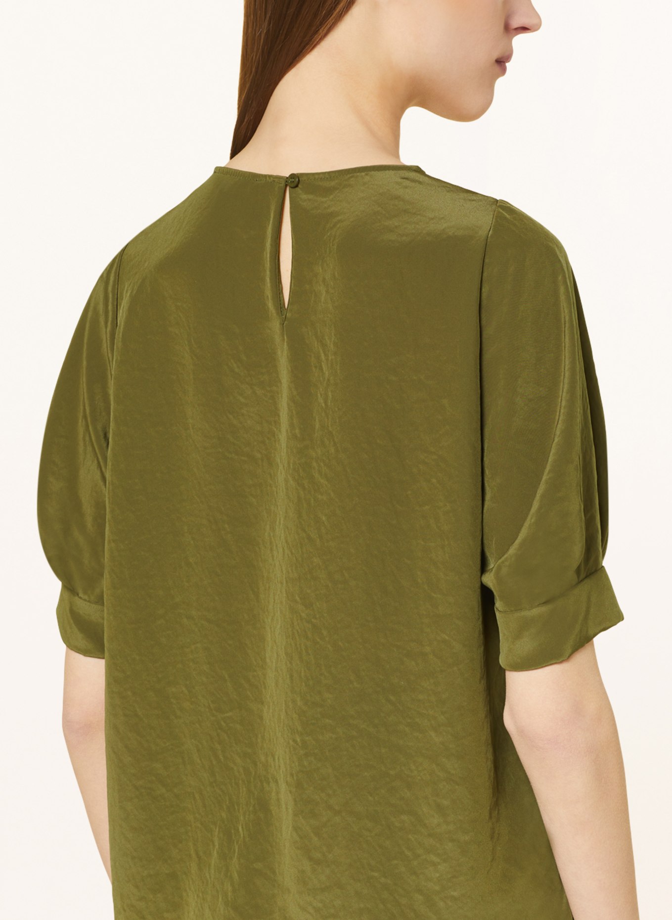 LUISA CERANO Blouse 3/4 sleeves, Color: OLIVE (Image 4)