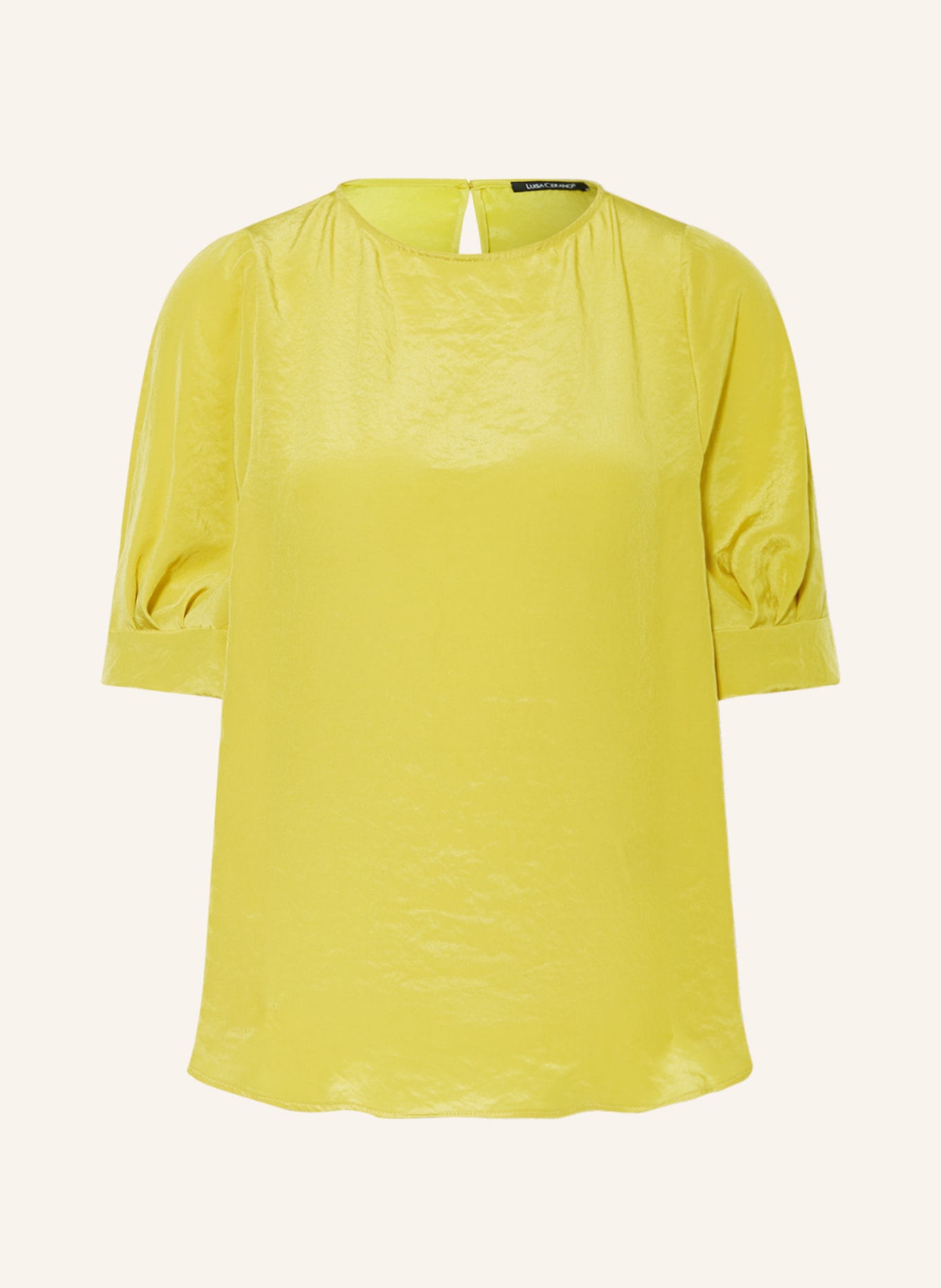 LUISA CERANO Blouse 3/4 sleeves, Color: YELLOW (Image 1)