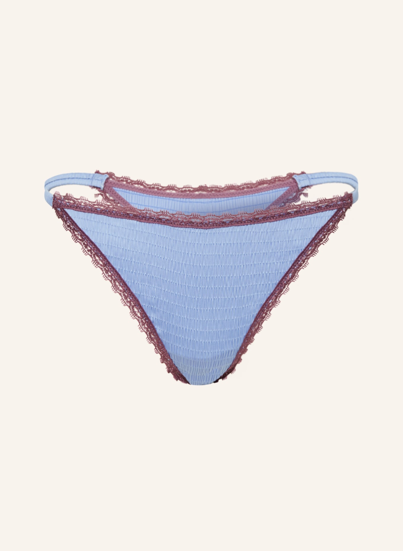 LOVE Stories Thong ROOMIE, Color: BLUE/ DUSKY PINK (Image 1)