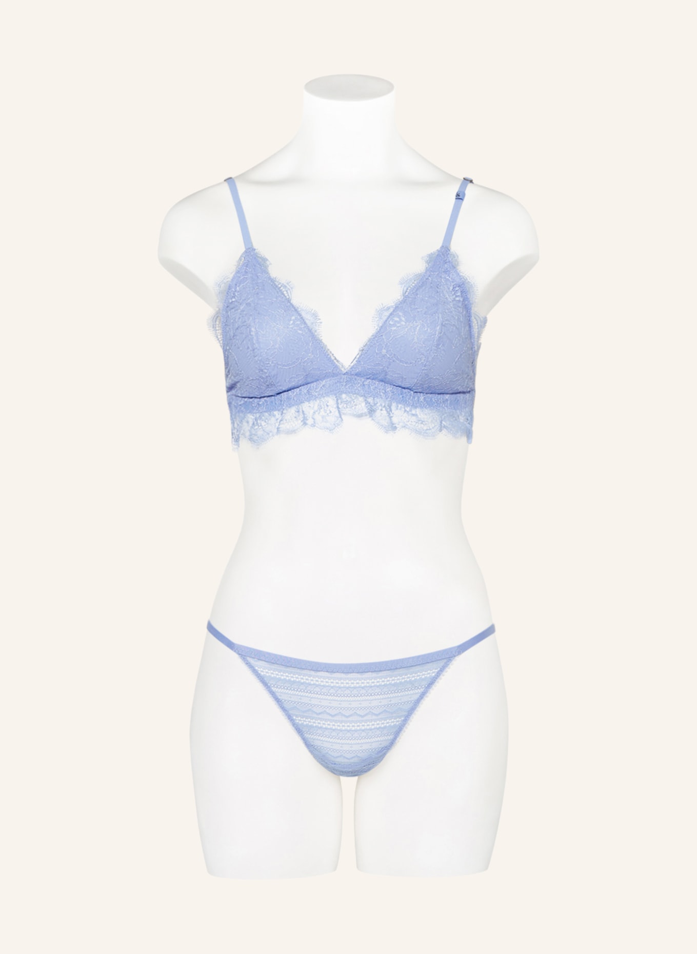 LOVE Stories Triangle bra GWEN, Color: BLUE (Image 2)