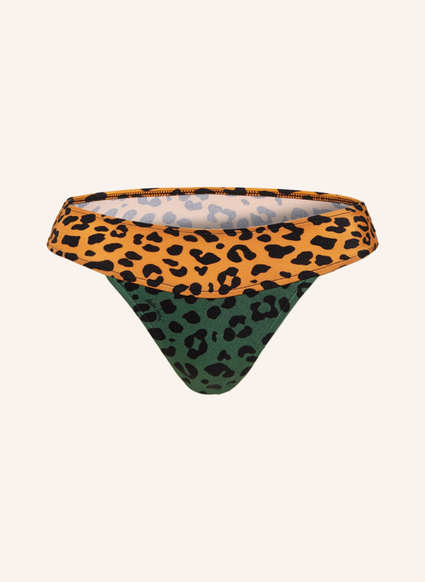 ANDRES SARDA Basic bikini bottoms NORMA, Color: ORANGE/ GREEN/ BLACK (Image 1)