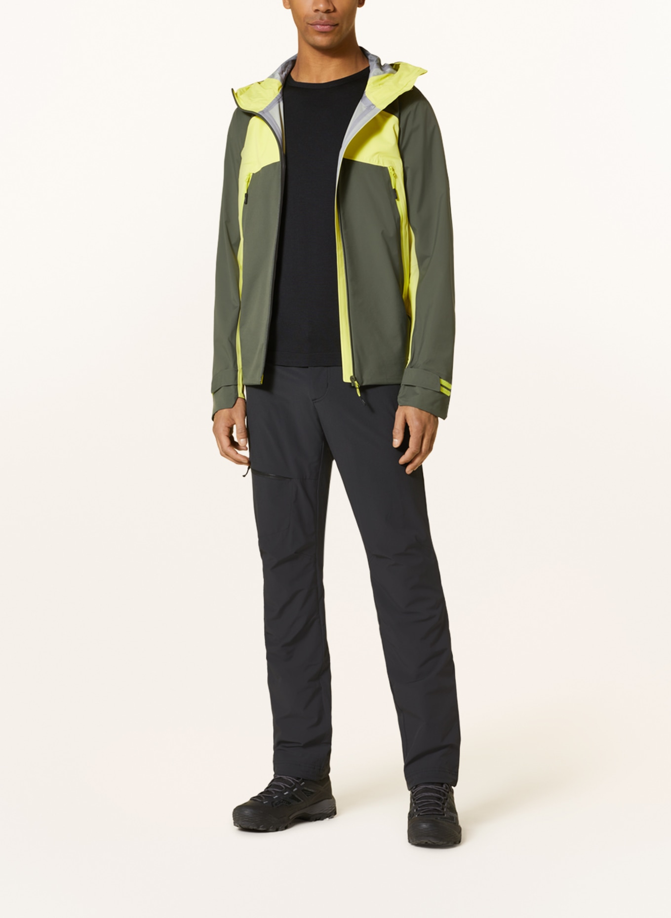 CMP Outdoor jacket, Color: KHAKI/ YELLOW (Image 2)
