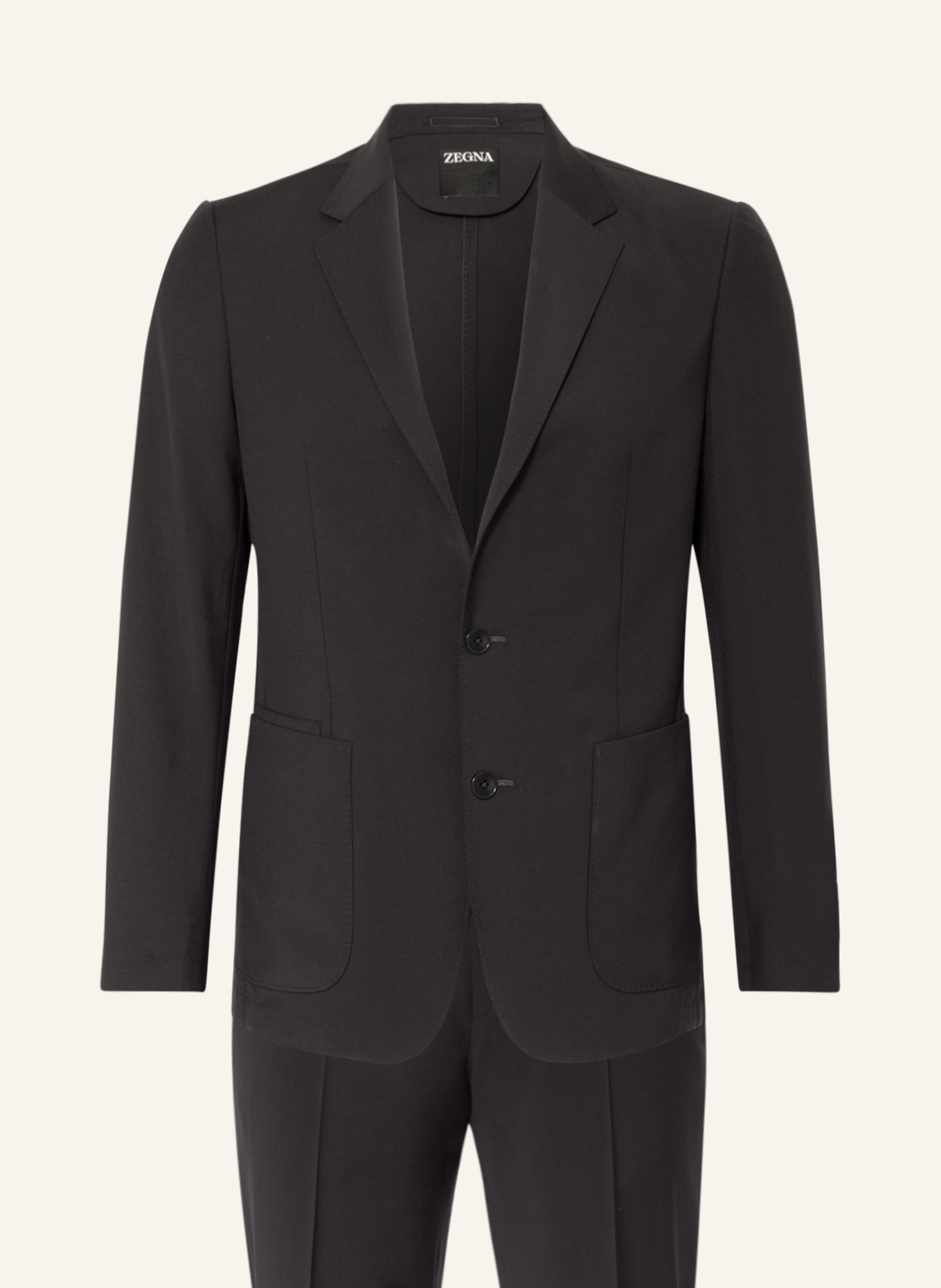 Suit ZEGNA Men color Black