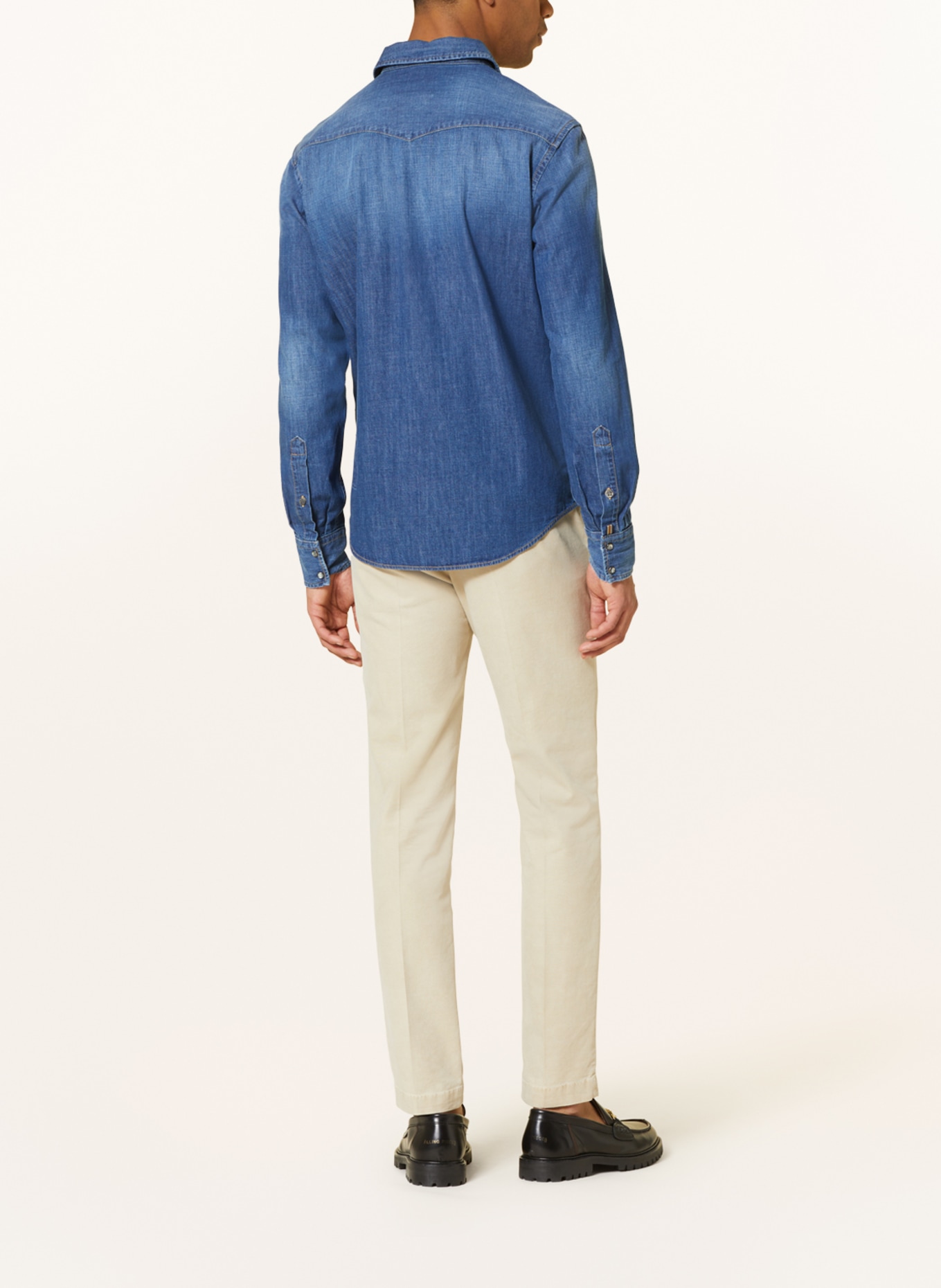 JACOB COHEN Koszula jeansowa slim fit, Kolor: NIEBIESKI (Obrazek 3)