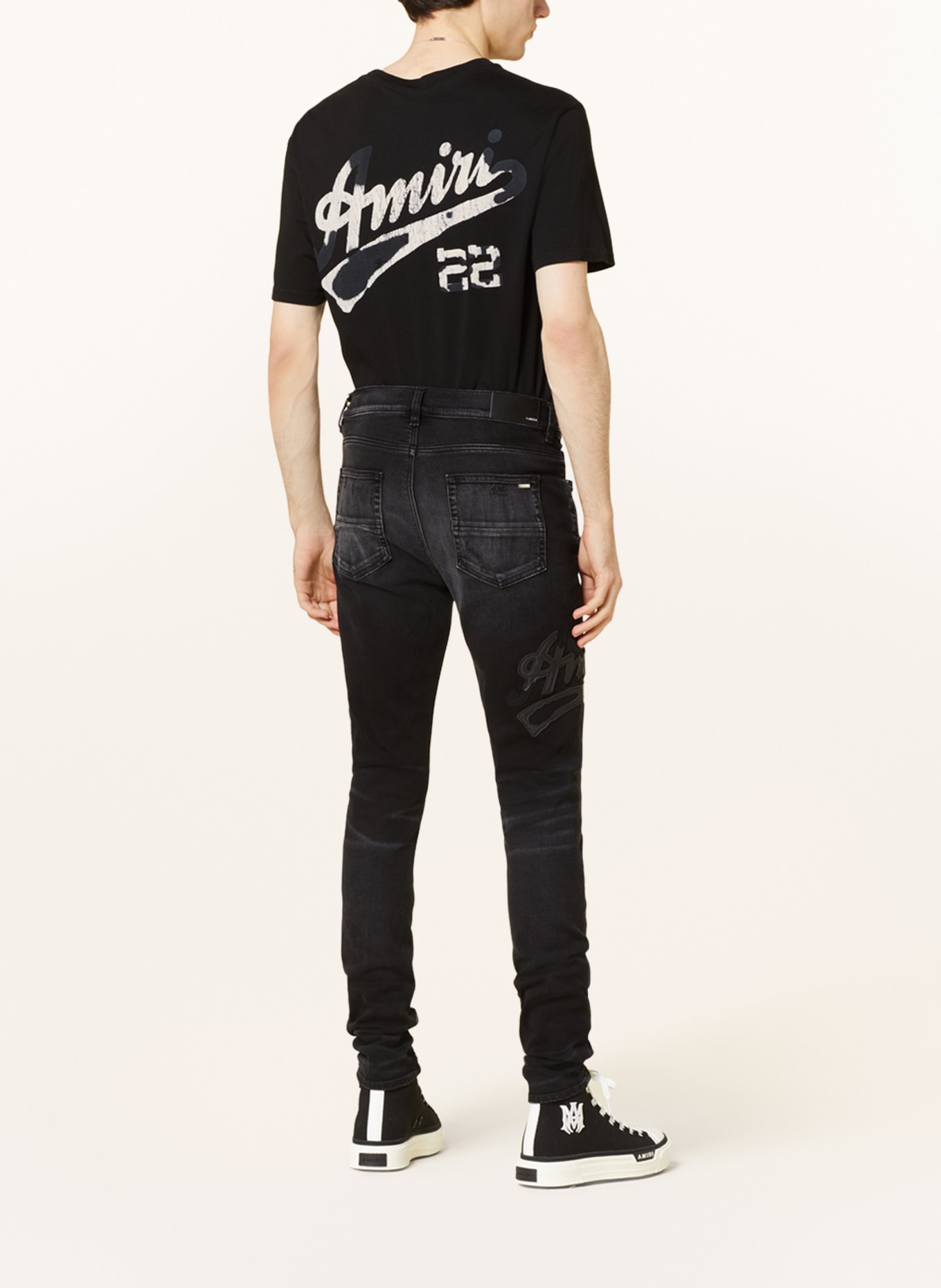AMIRI Jeans extra slim fit, Color: BLACK (Image 3)