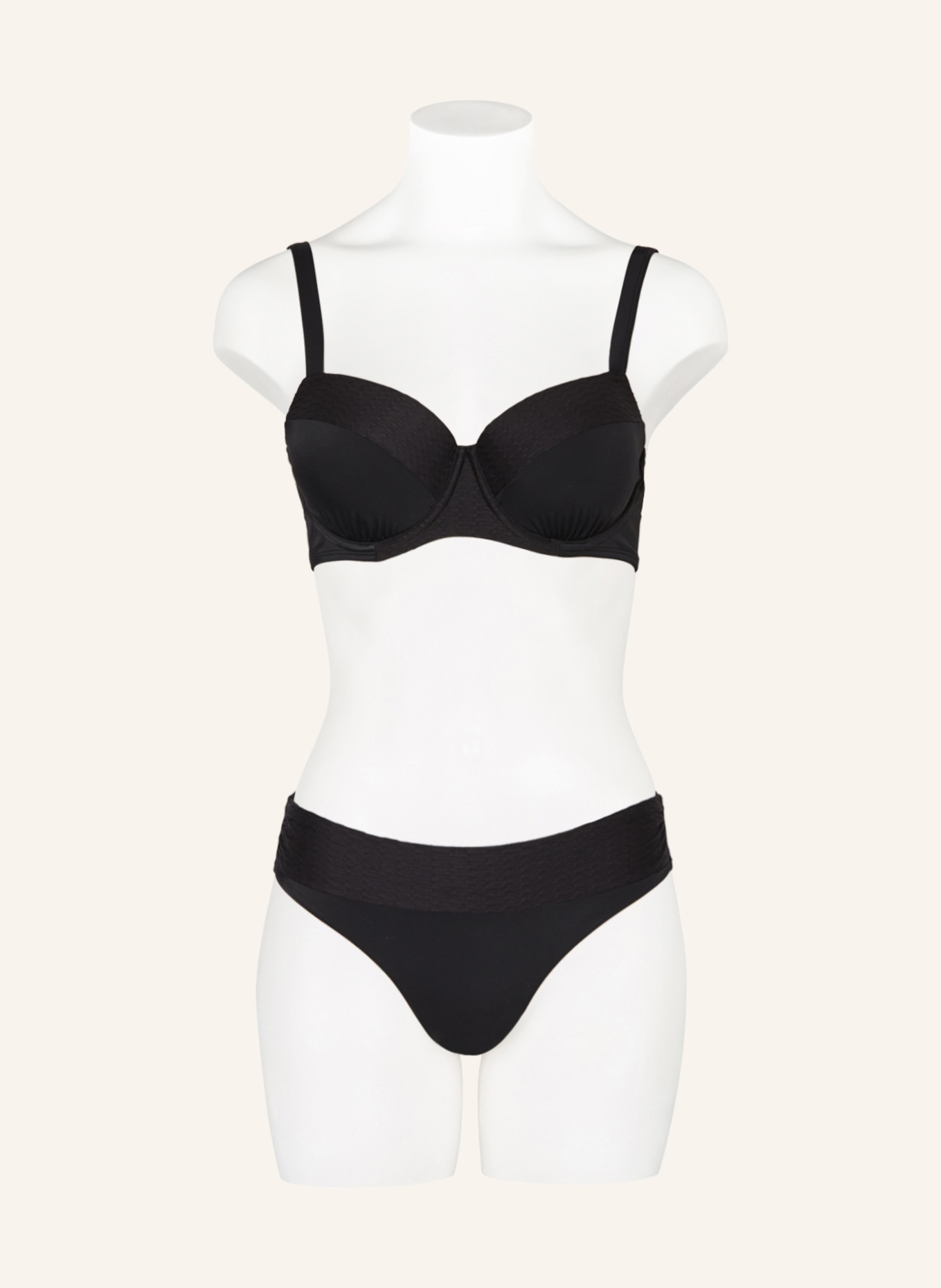 FEMILET Underwired bikini top BONAIRE, Color: BLACK (Image 2)