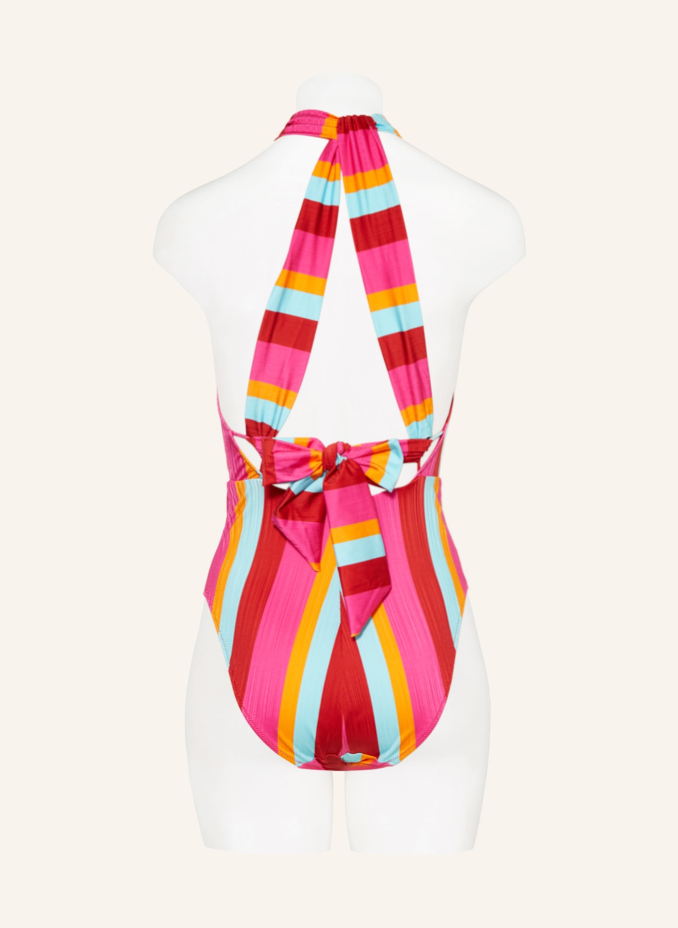 MARIE JO Swimsuit TENEDOS, Color: PINK/ NEON RED/ TURQUOISE (Image 5)