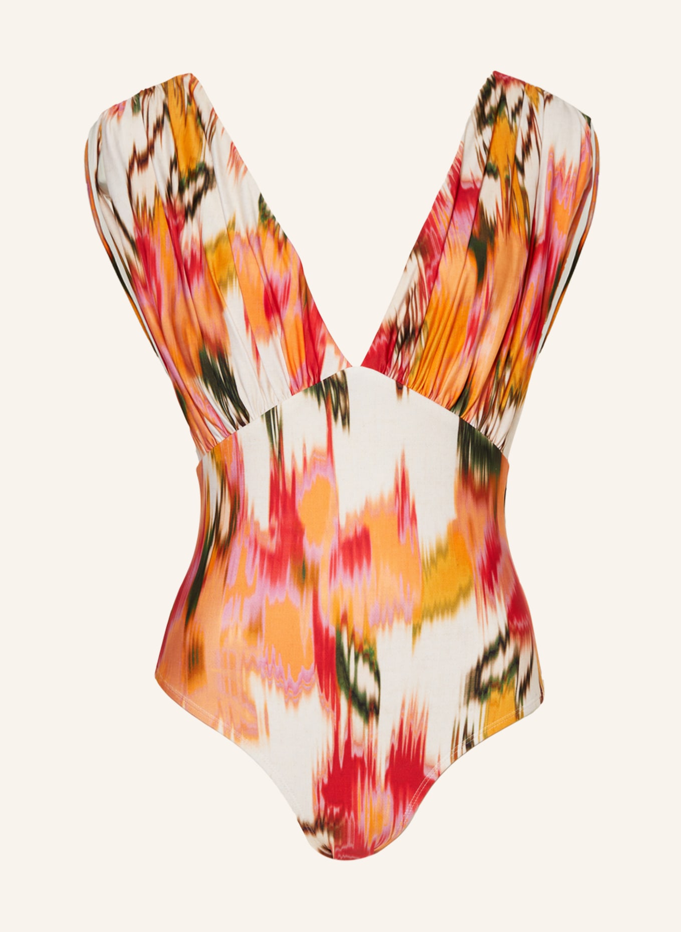LENNY NIEMEYER Badeanzug, Farbe: ROT/ ORANGE/ CREME (Bild 1)