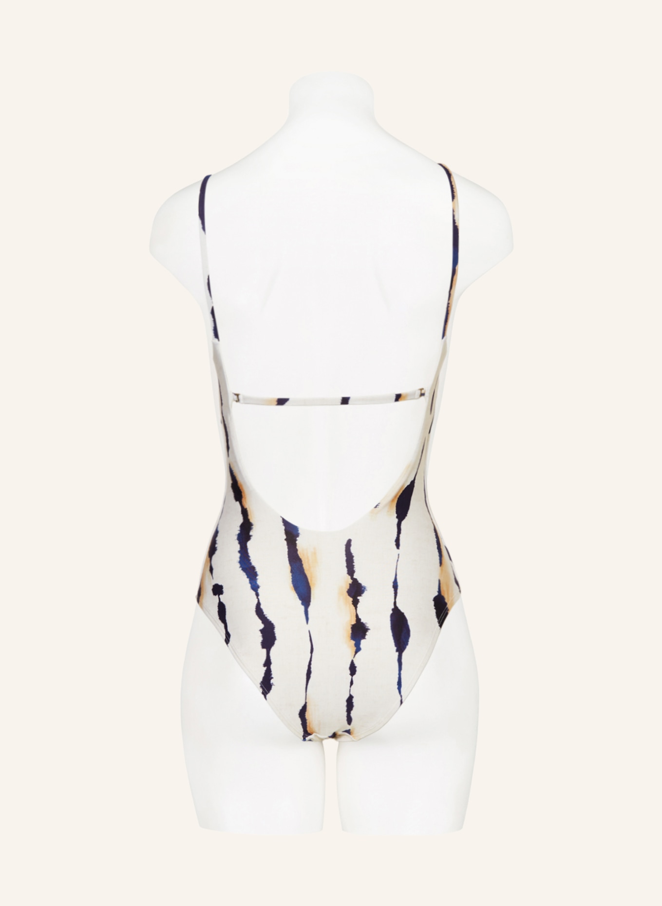 LENNY NIEMEYER Swimsuit, Color: BEIGE/ DARK BLUE/ LIGHT BROWN (Image 3)