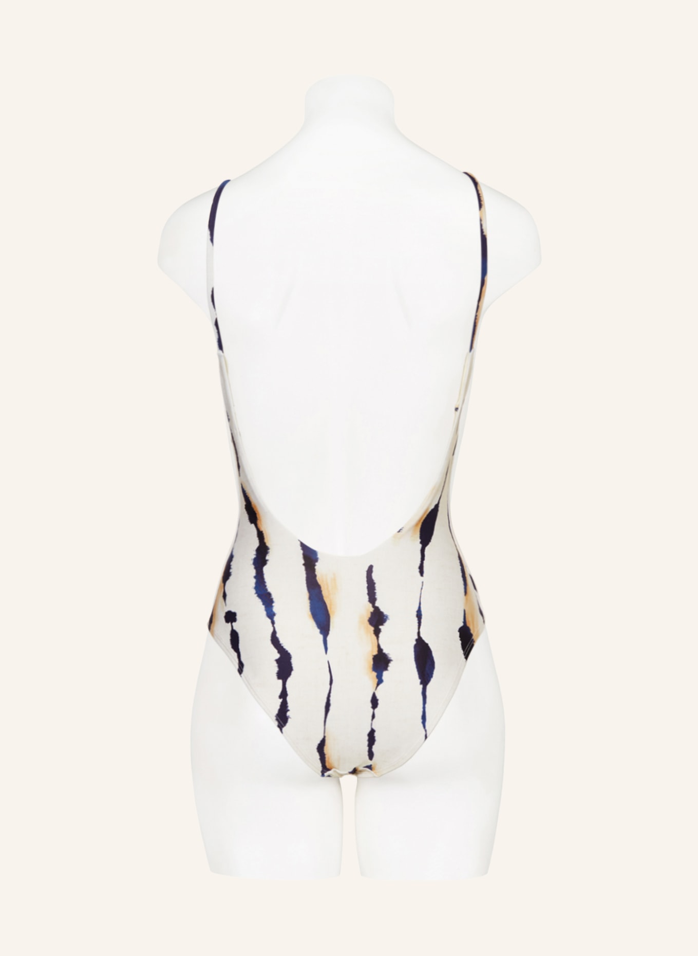 LENNY NIEMEYER Swimsuit, Color: BEIGE/ DARK BLUE/ LIGHT BROWN (Image 4)