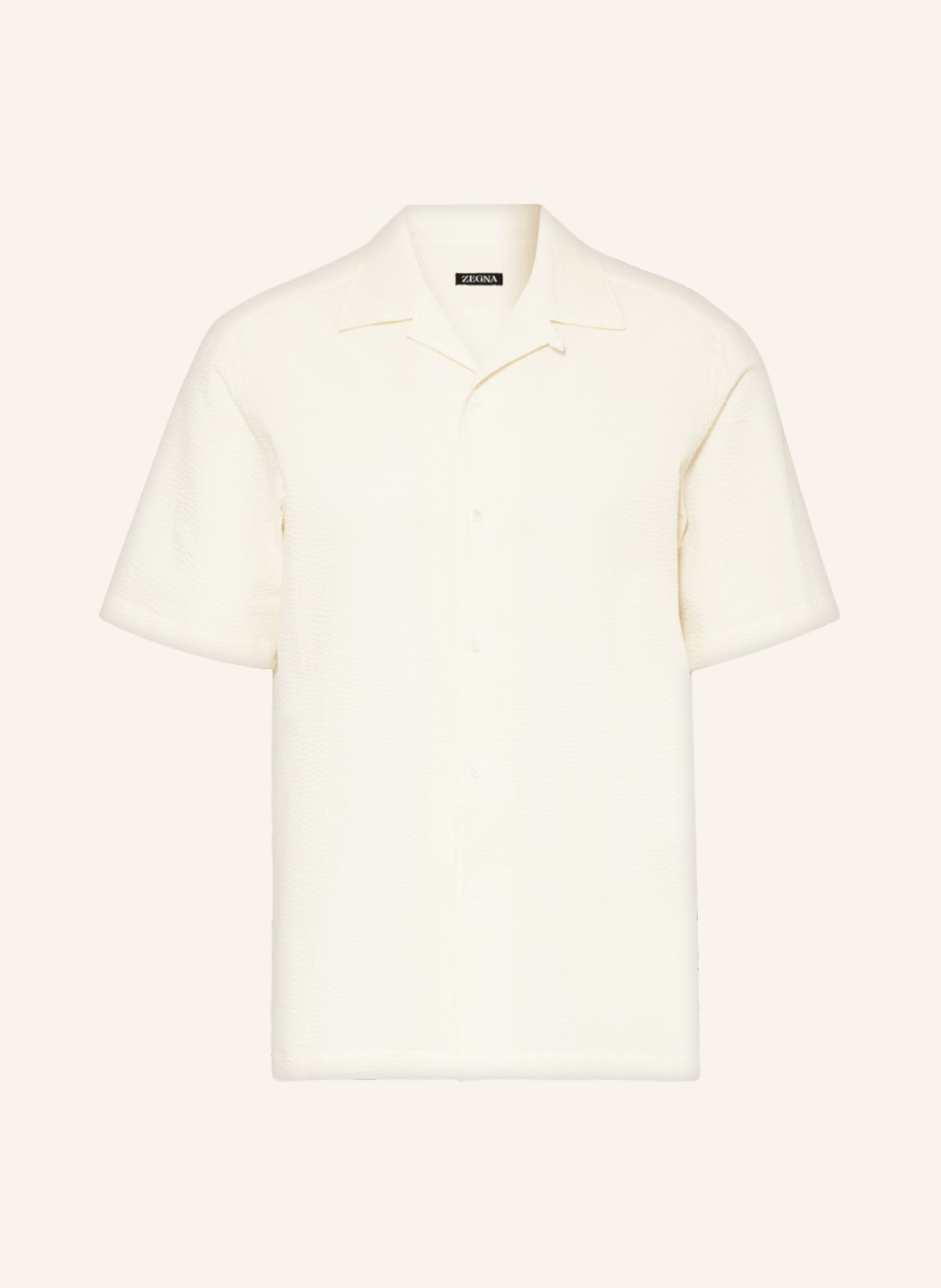 ZEGNA Resort shirt comfort fit, Color: LIGHT YELLOW (Image 1)