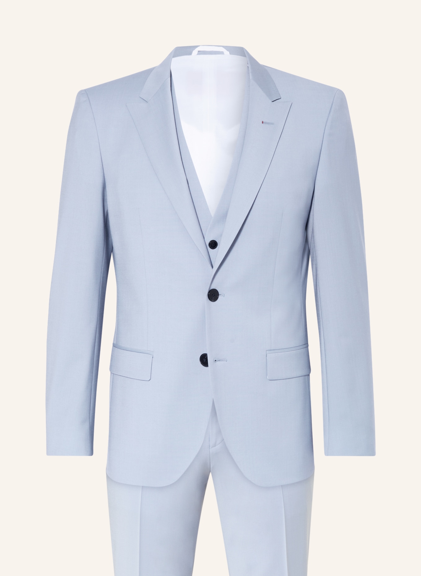 HUGO Anzug HENRY/GETLIN Slim Fit, Farbe: 451 LIGHT/PASTEL BLUE (Bild 1)