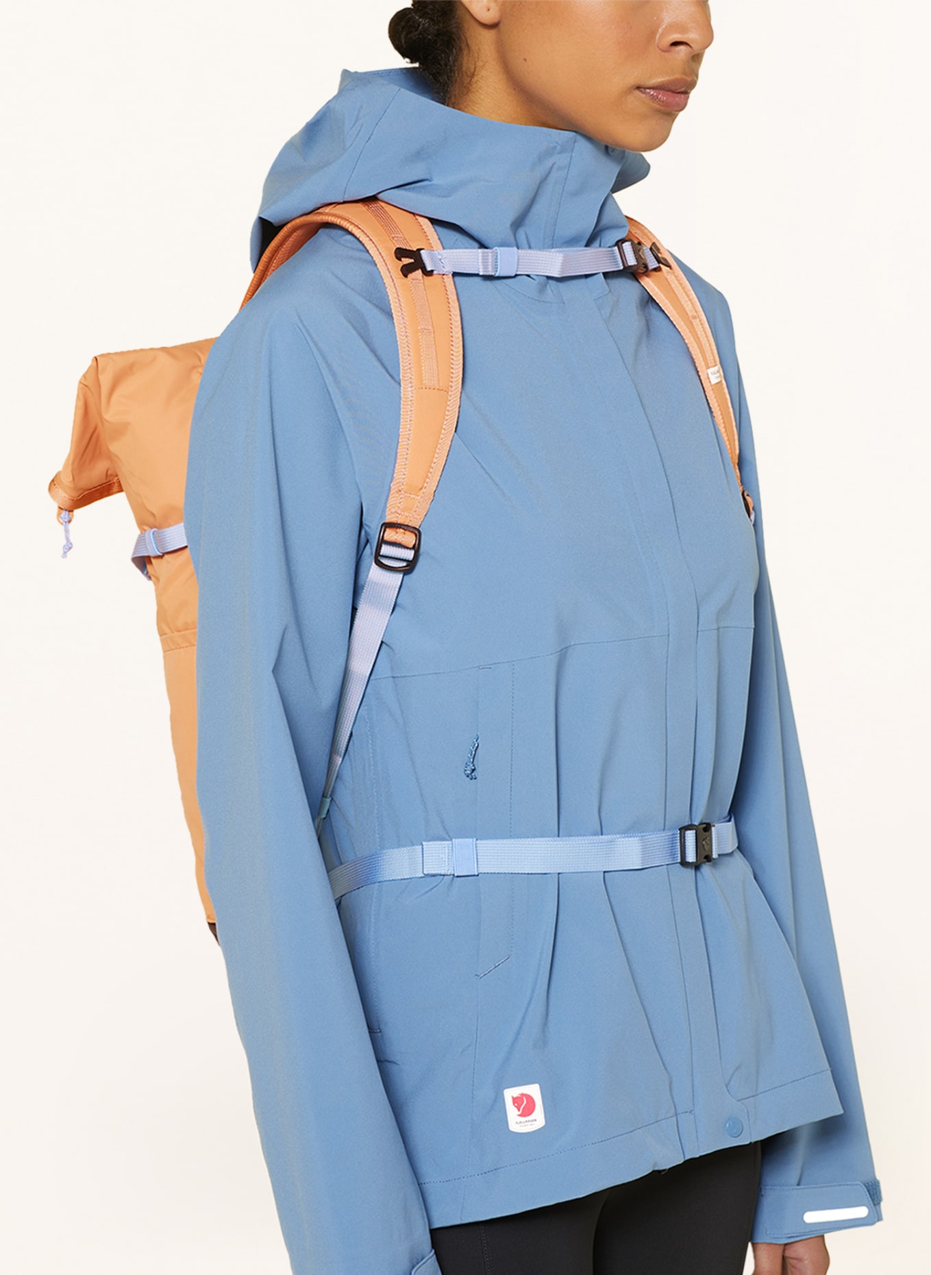 FJÄLLRÄVEN Backpack HIGH COAST 24 l, Color: LIGHT ORANGE (Image 4)