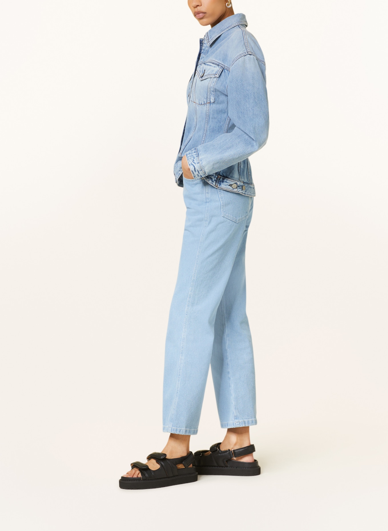 Nanushka Flared Jeans ZOEY, Farbe: ECO LIGHT WASH ECO LIGHT WASH (Bild 4)