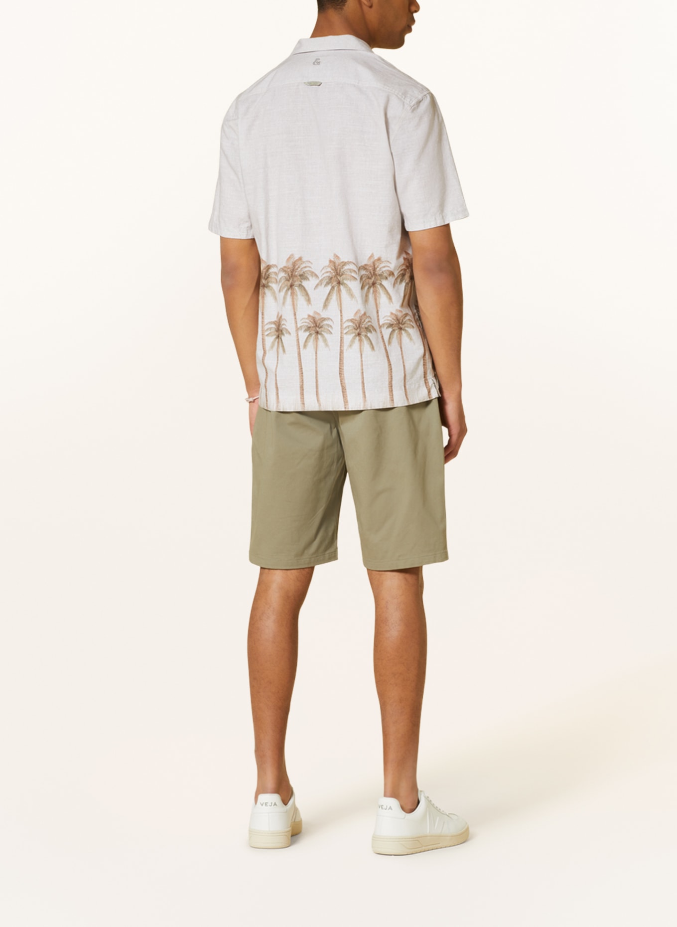 COLOURS & SONS Resort shirt regular fit, Color: LIGHT GRAY (Image 3)