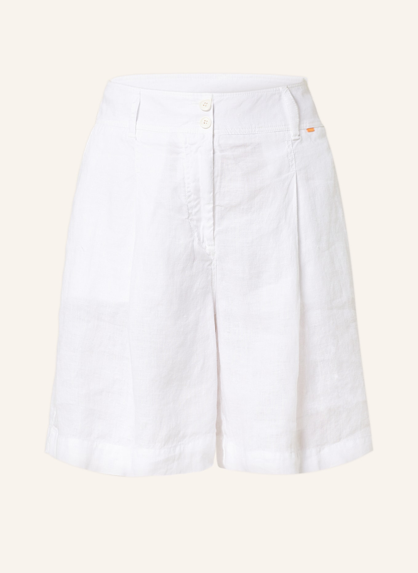 BOSS Linen shorts TAWETA