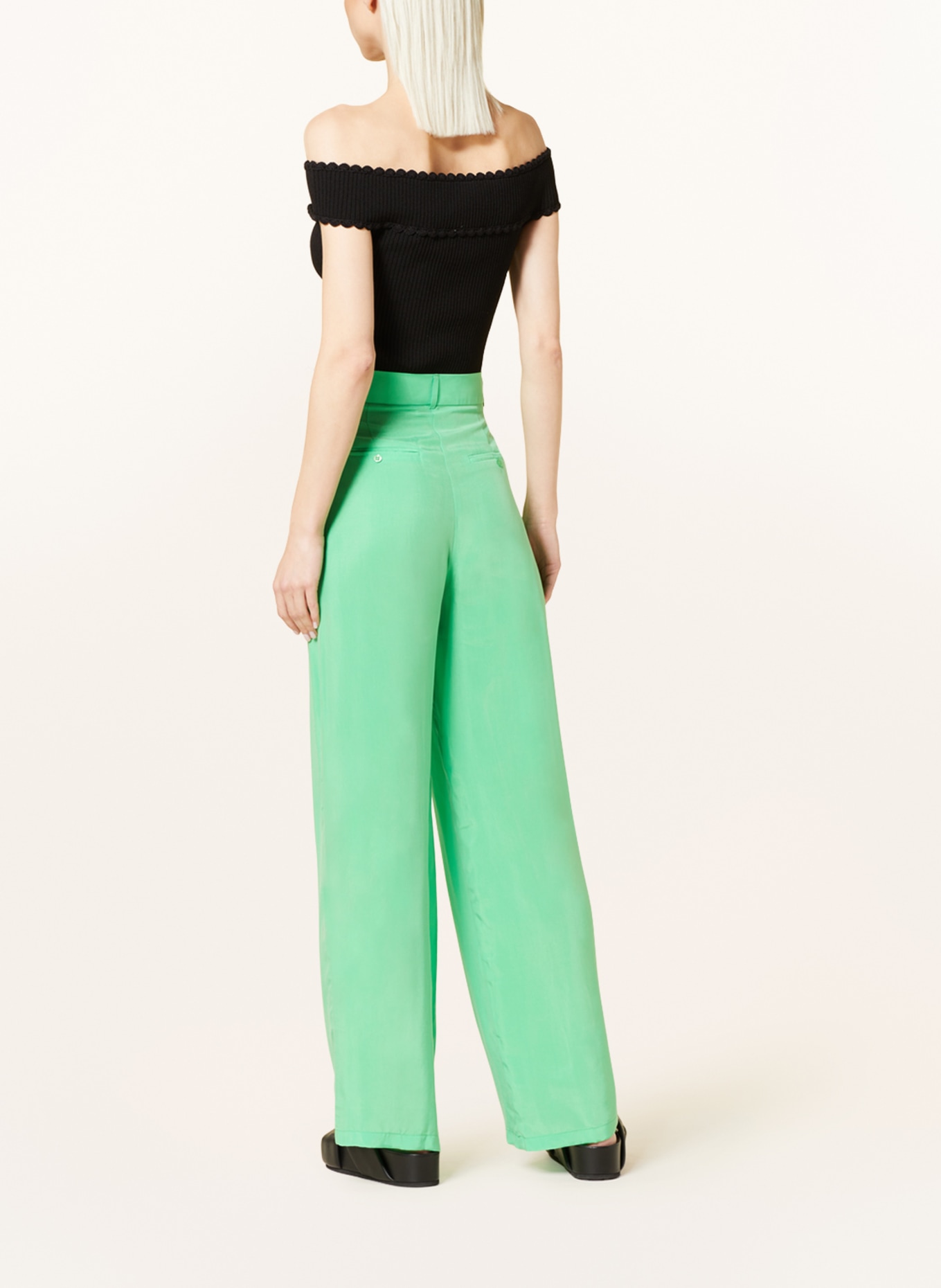 MRS & HUGS Trousers, Color: NEON GREEN (Image 3)