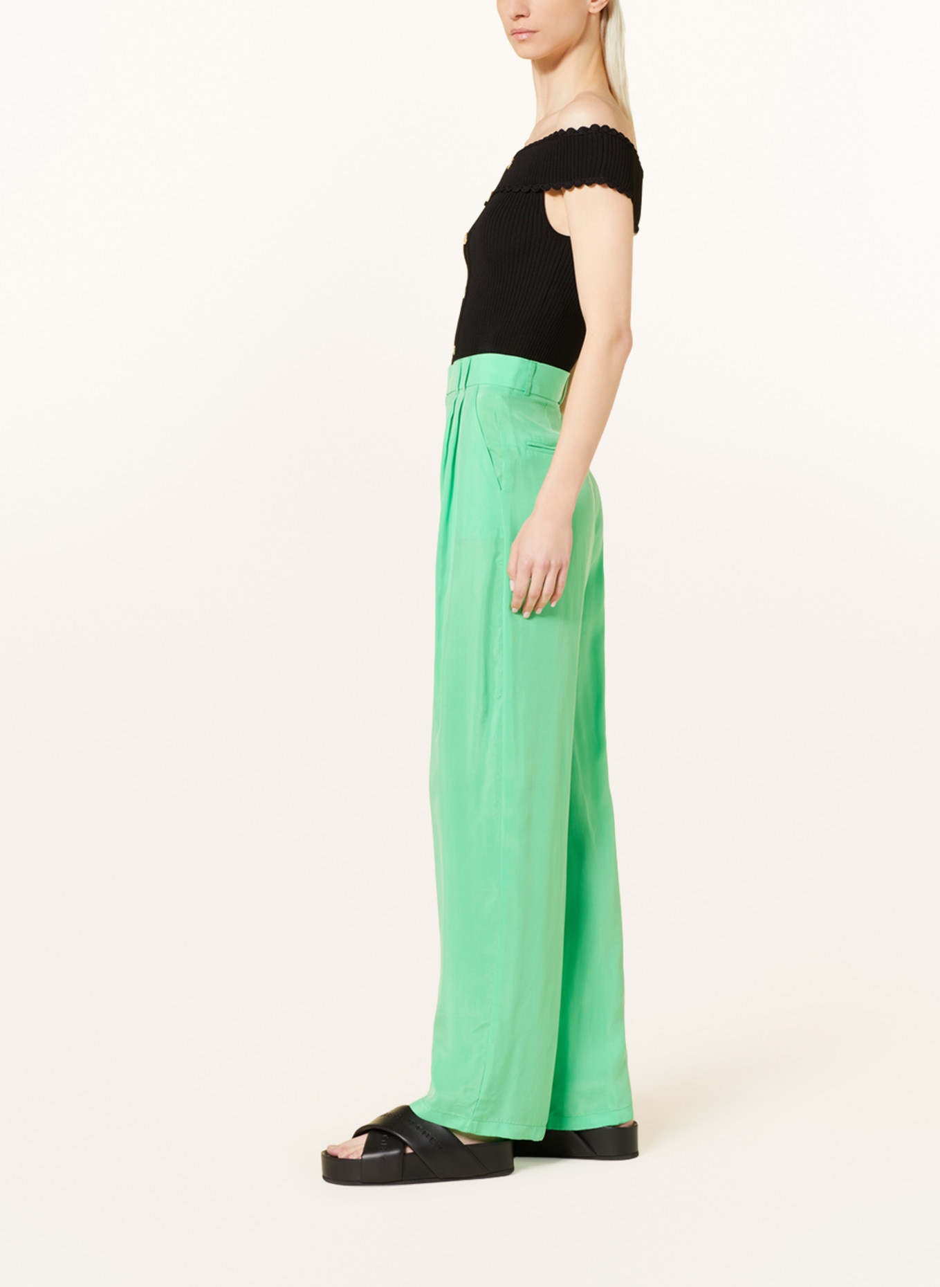 MRS & HUGS Trousers, Color: NEON GREEN (Image 4)