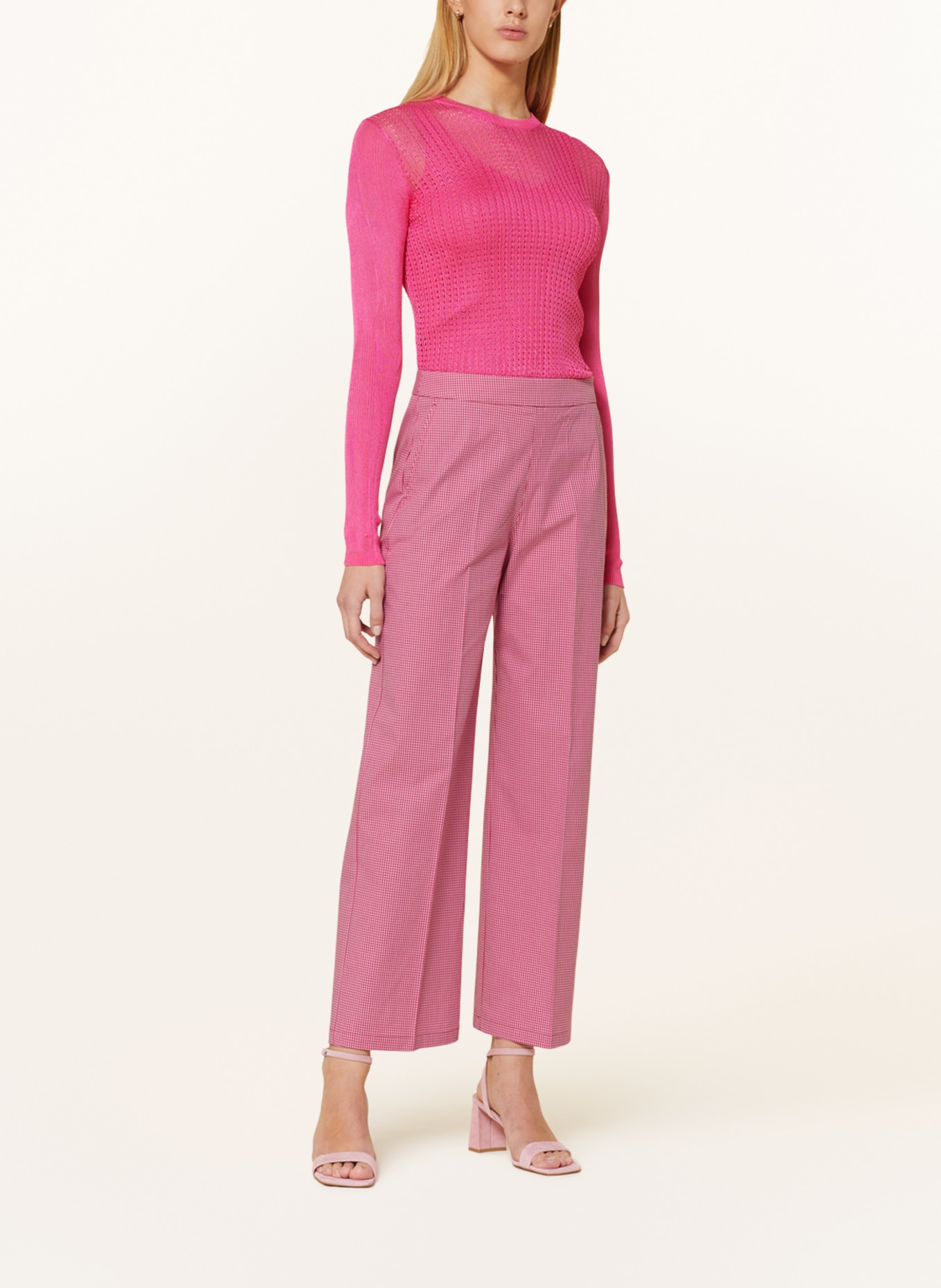 MAX & Co. Trousers COFANO, Color: PINK/ PINK (Image 2)