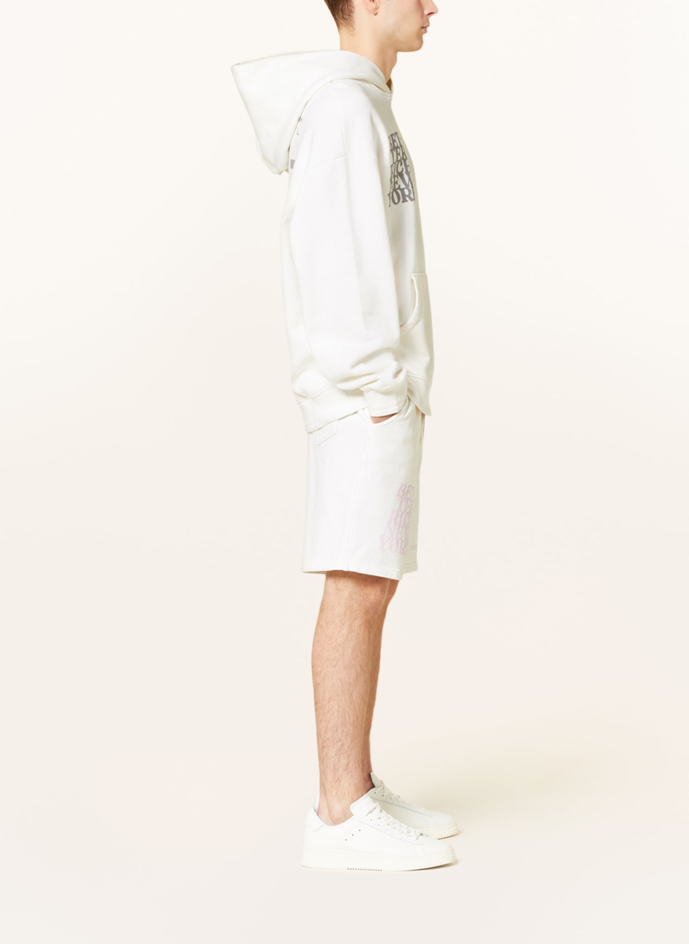 BETTER RICH Sweat shorts RON regular fit, Color: WHITE (Image 4)